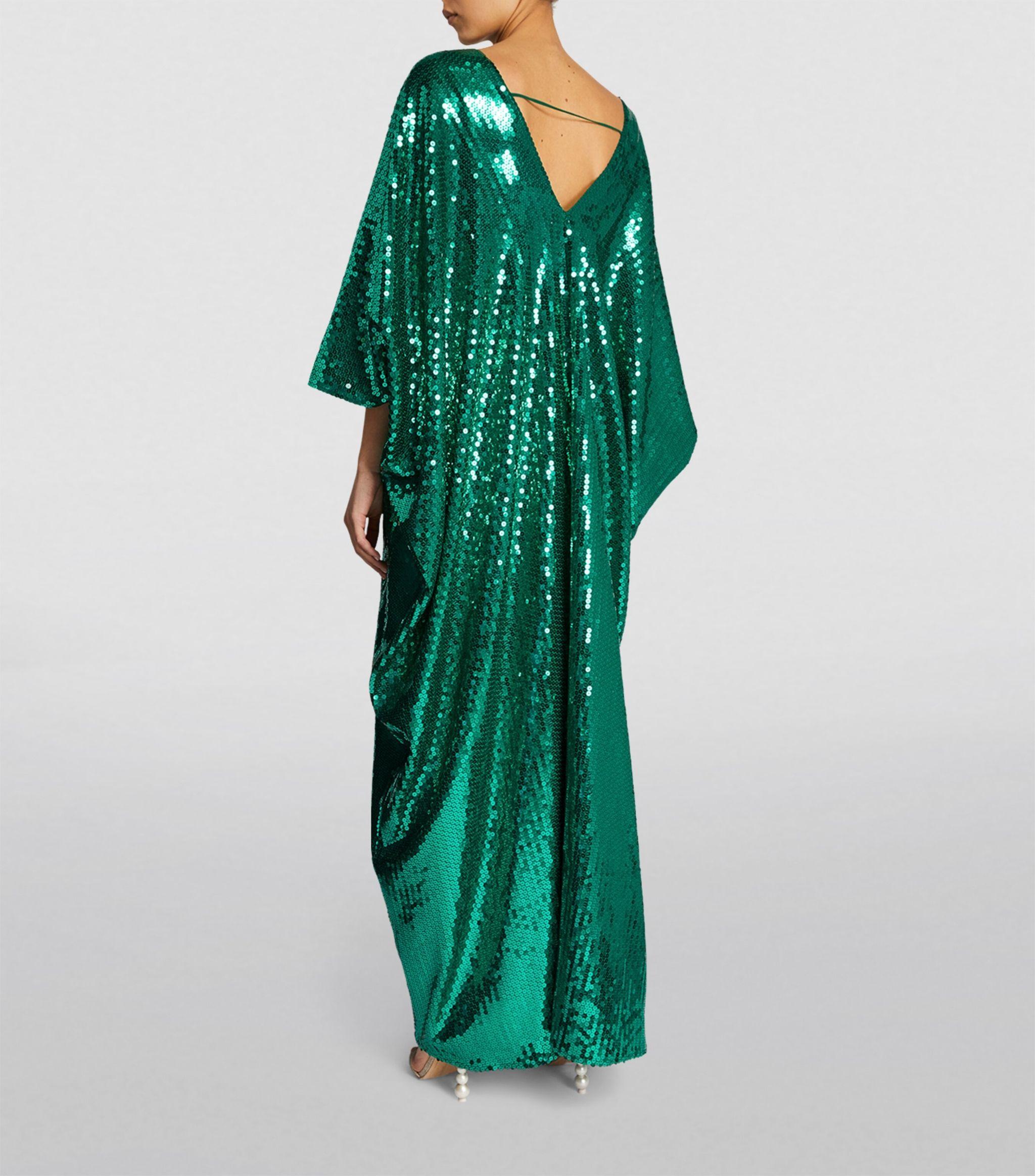 Metallic Sequin Maxi Kaftan – Jibri Online