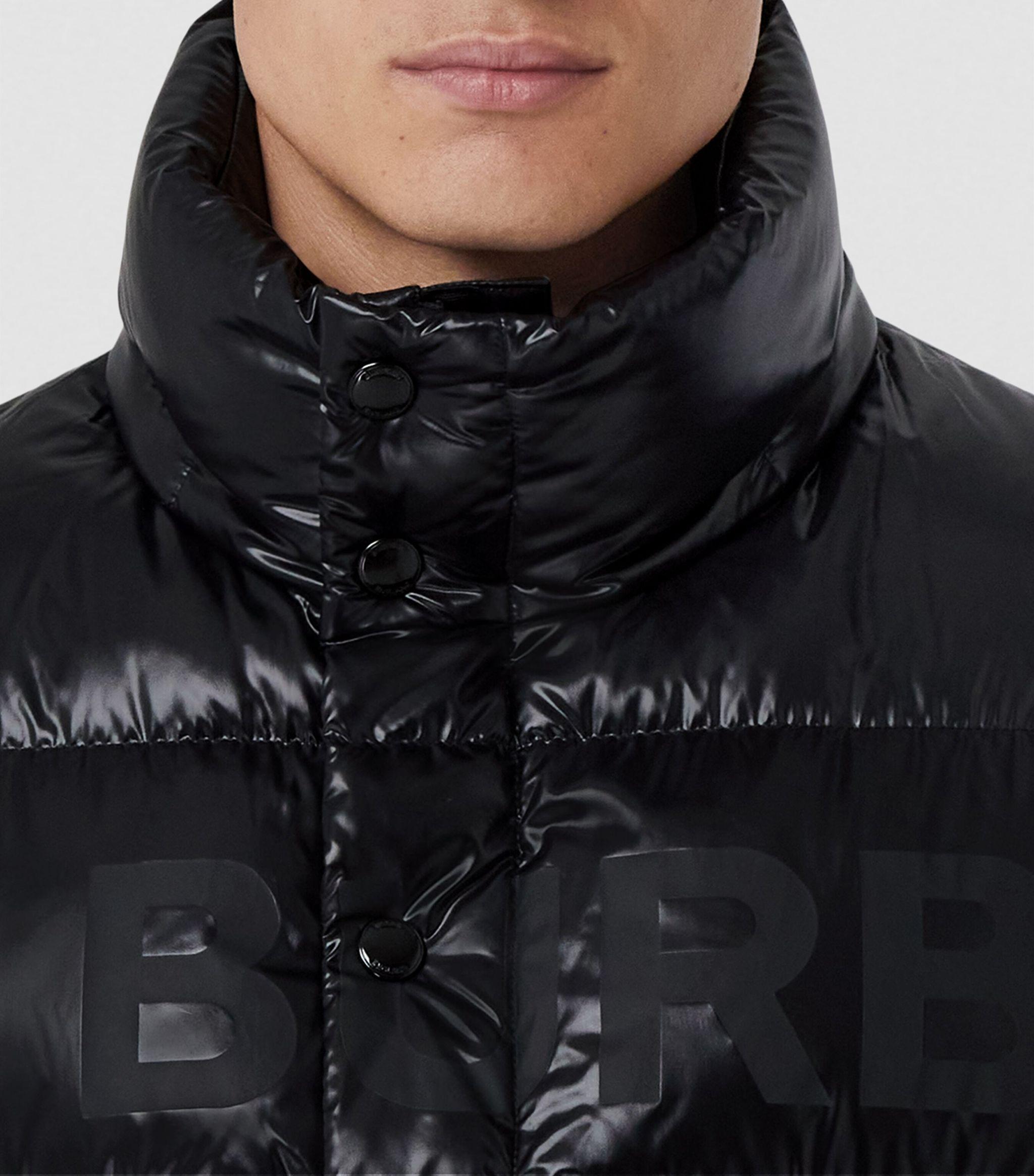 Burberry Horseferry Print Puffer Jacket in Black for Men | Lyst
