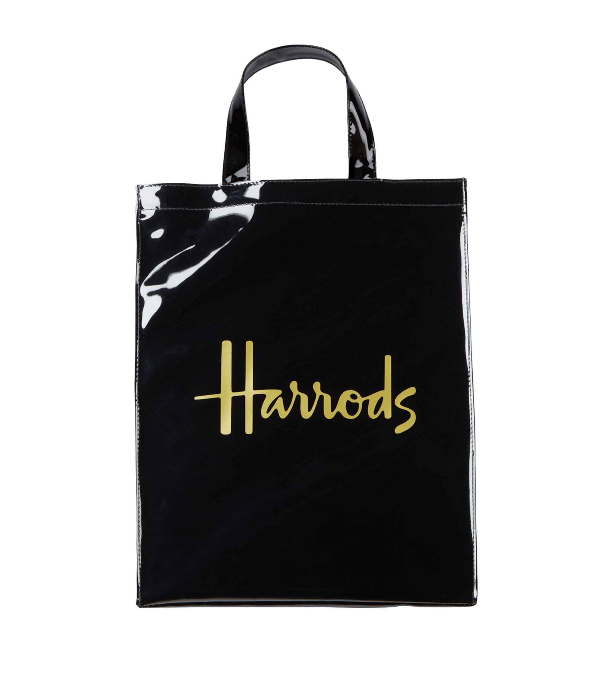 Harrods Medium Logo Shopper Bag in Black - Save 27% - Lyst
