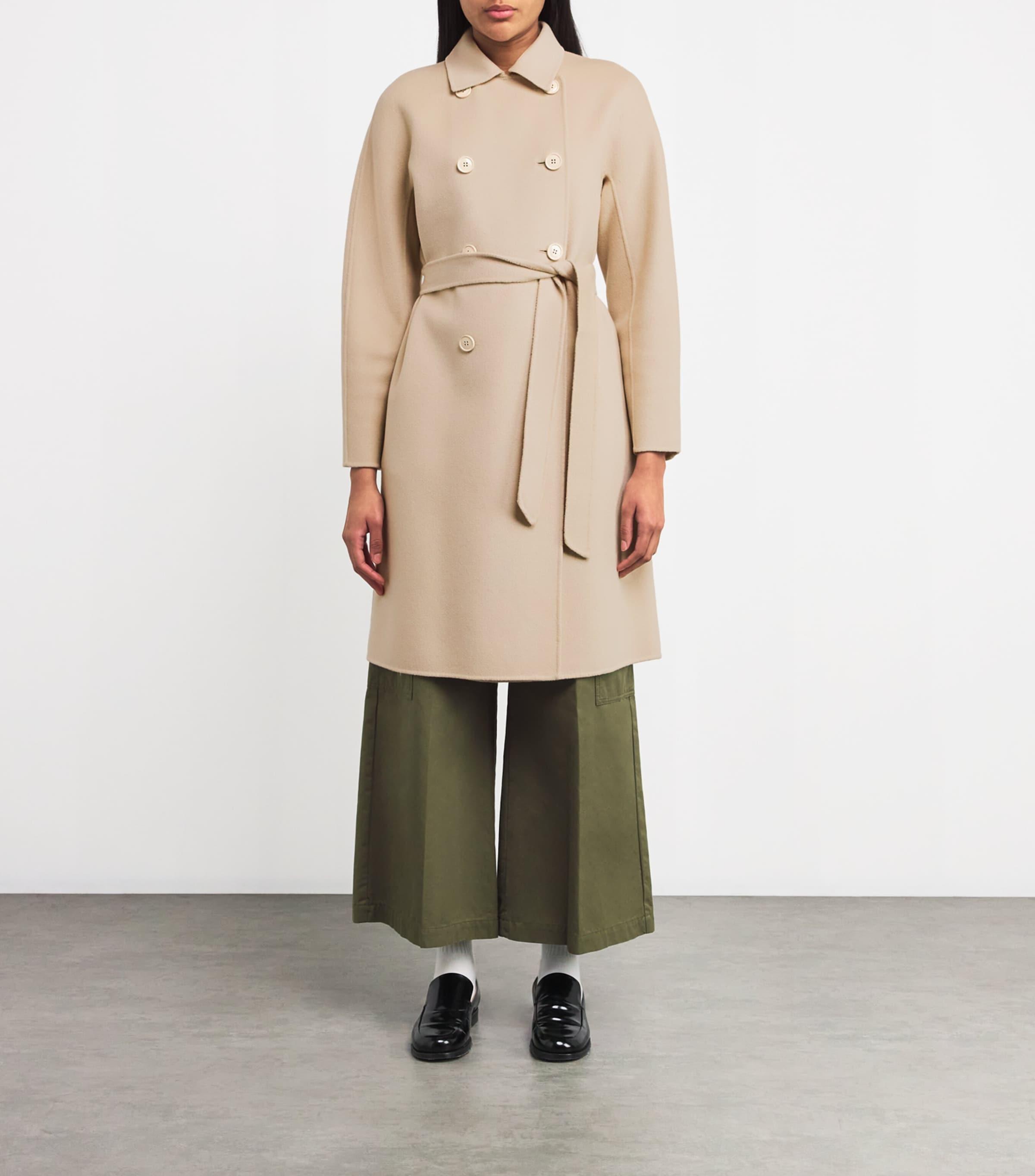Wool Blend Coat Max Mara Double Face Wool Coat Double-faced Wool