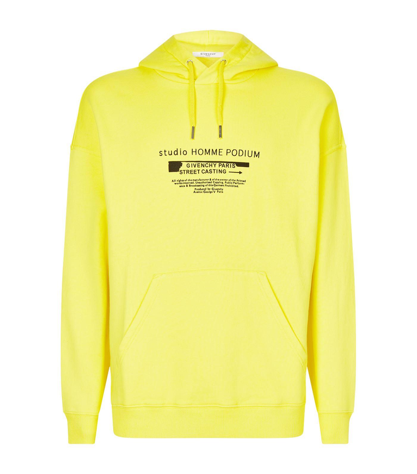yellow reserved hoodie