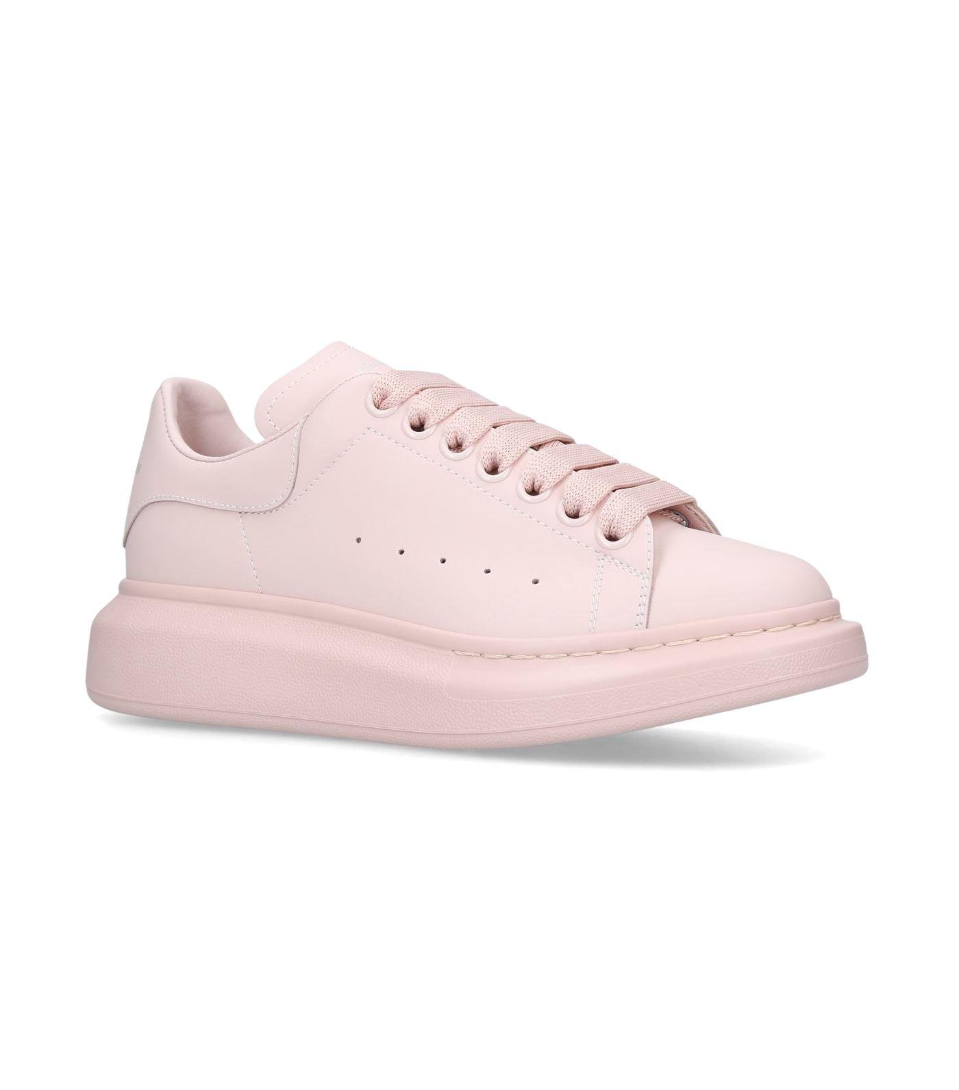pink alexander mcqueen trainers