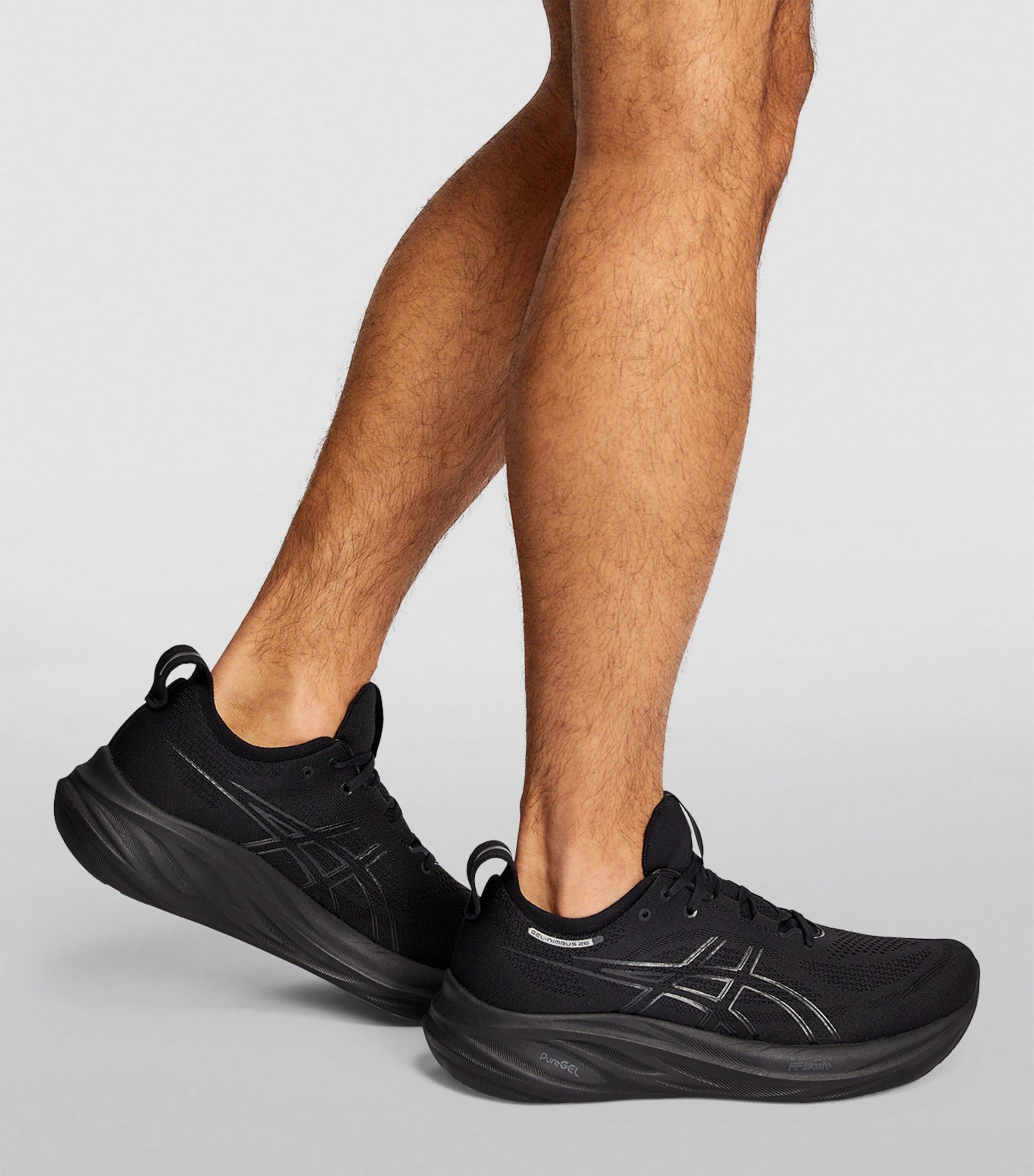 Asics Gel-Nimbus 26 Trainers in Black for Men | Lyst