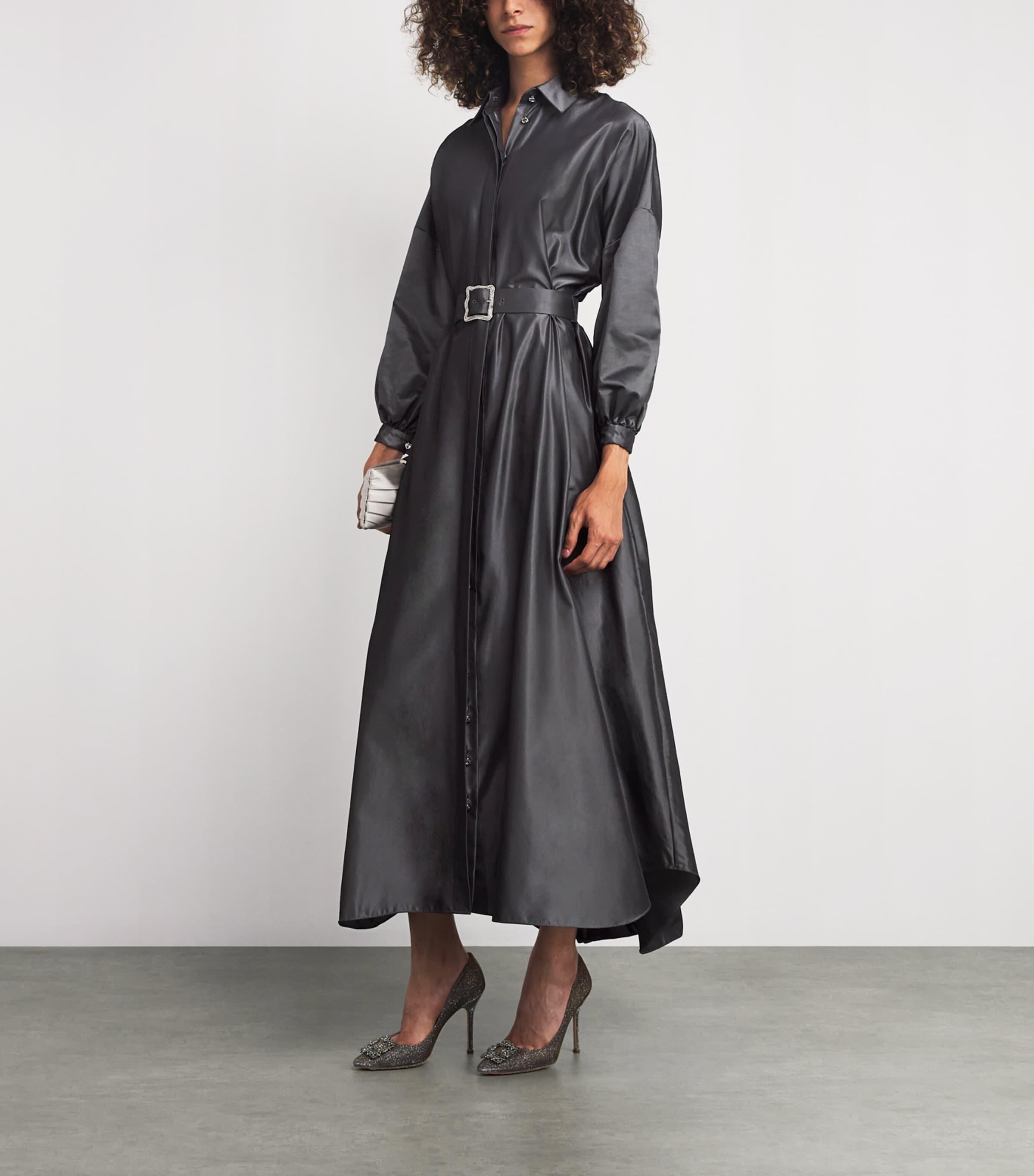 alexis-mabille-Grey-Belted- 