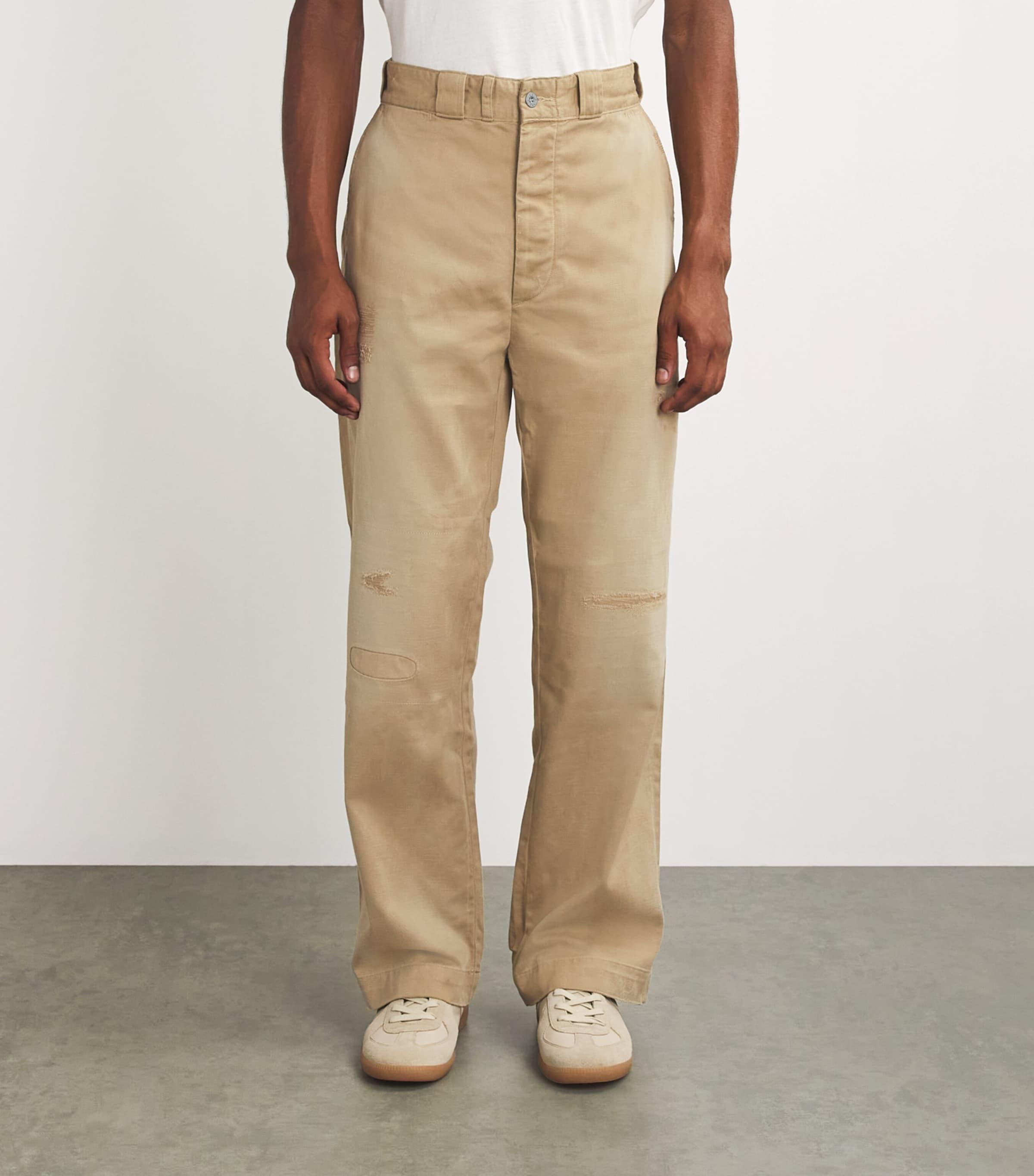 Polo Ralph Lauren Big-Fit Chino Trousers in Natural for Men Polo Ralph Lauren Big-Fit Chino Trousers in Natural for Men