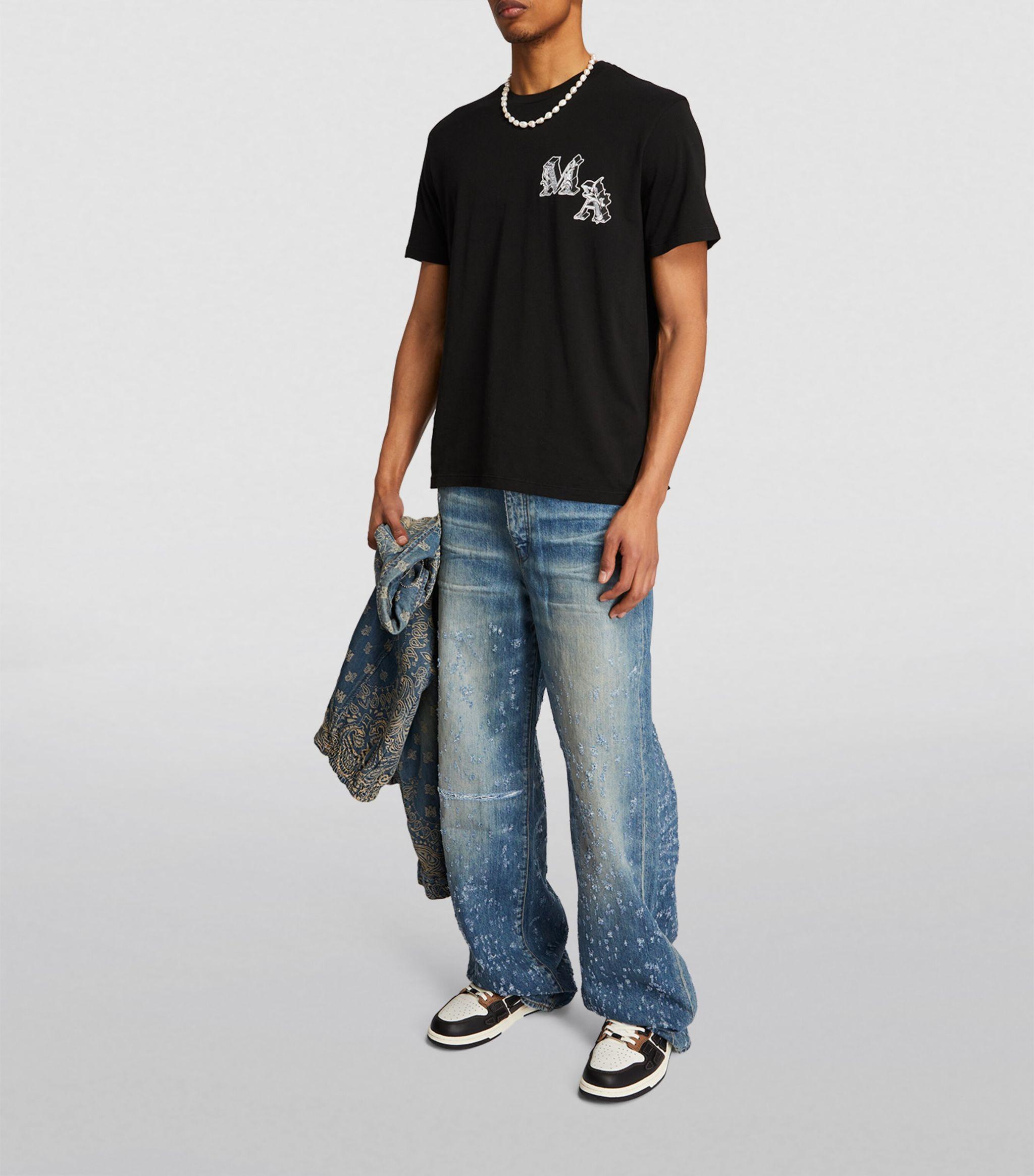 Amiri Angel T-Shirt in Black for Men | Lyst Canada
