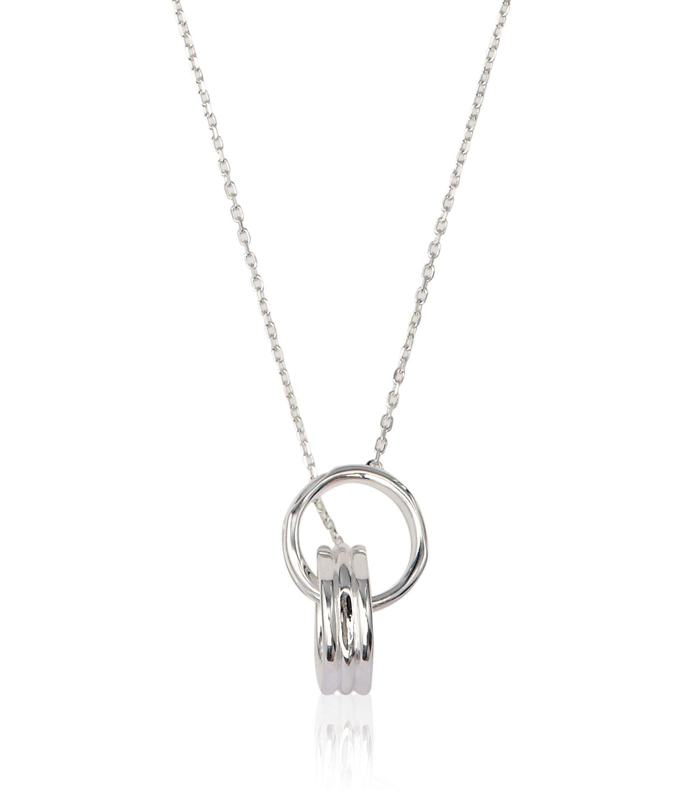 Links of London 20/20 Interlocking Necklace in Silver ...