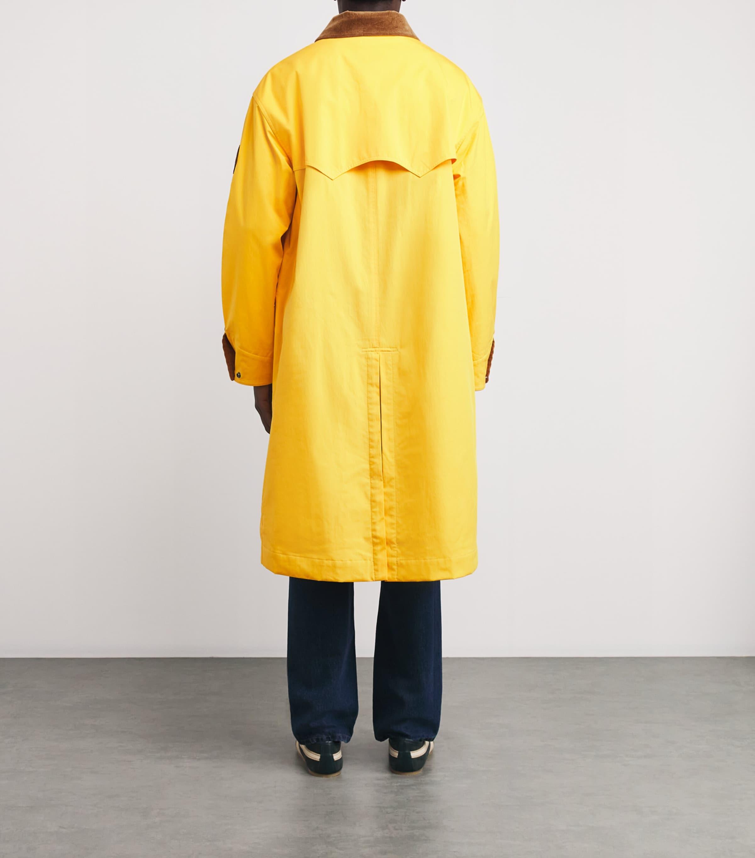 Polo Ralph Lauren Corduroy-Collar Duffle Coat in Yellow for Men
