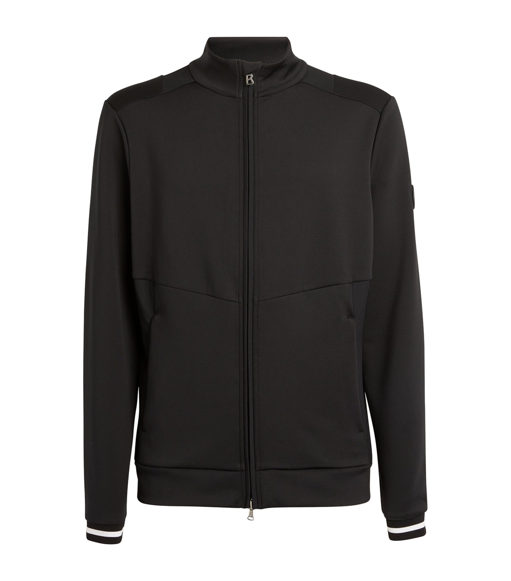 Bogner Midlayer Sports Jacket in Black for Men | Lyst
