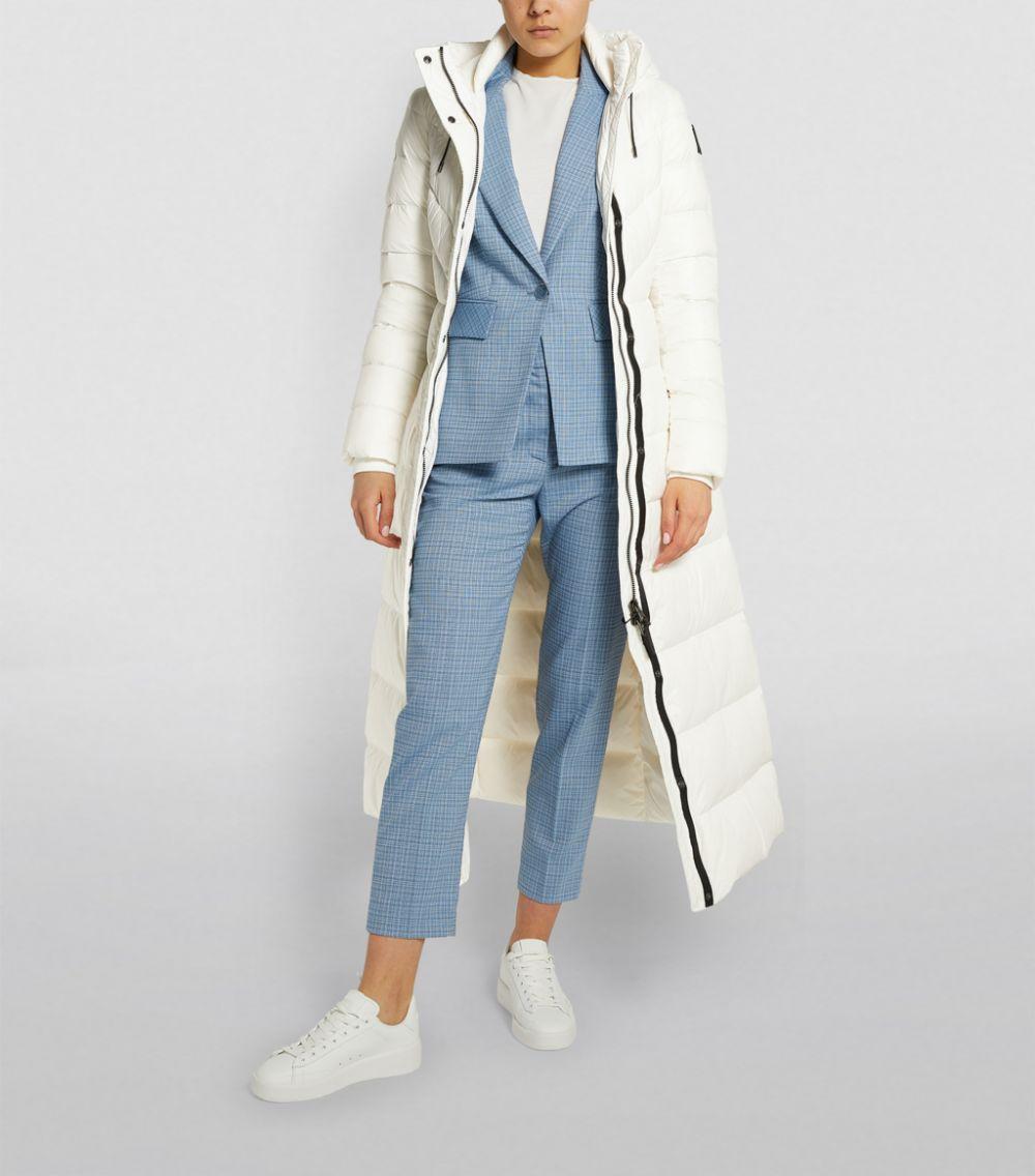 Mackage Calina Quilted Shell-down Coat in White | Lyst