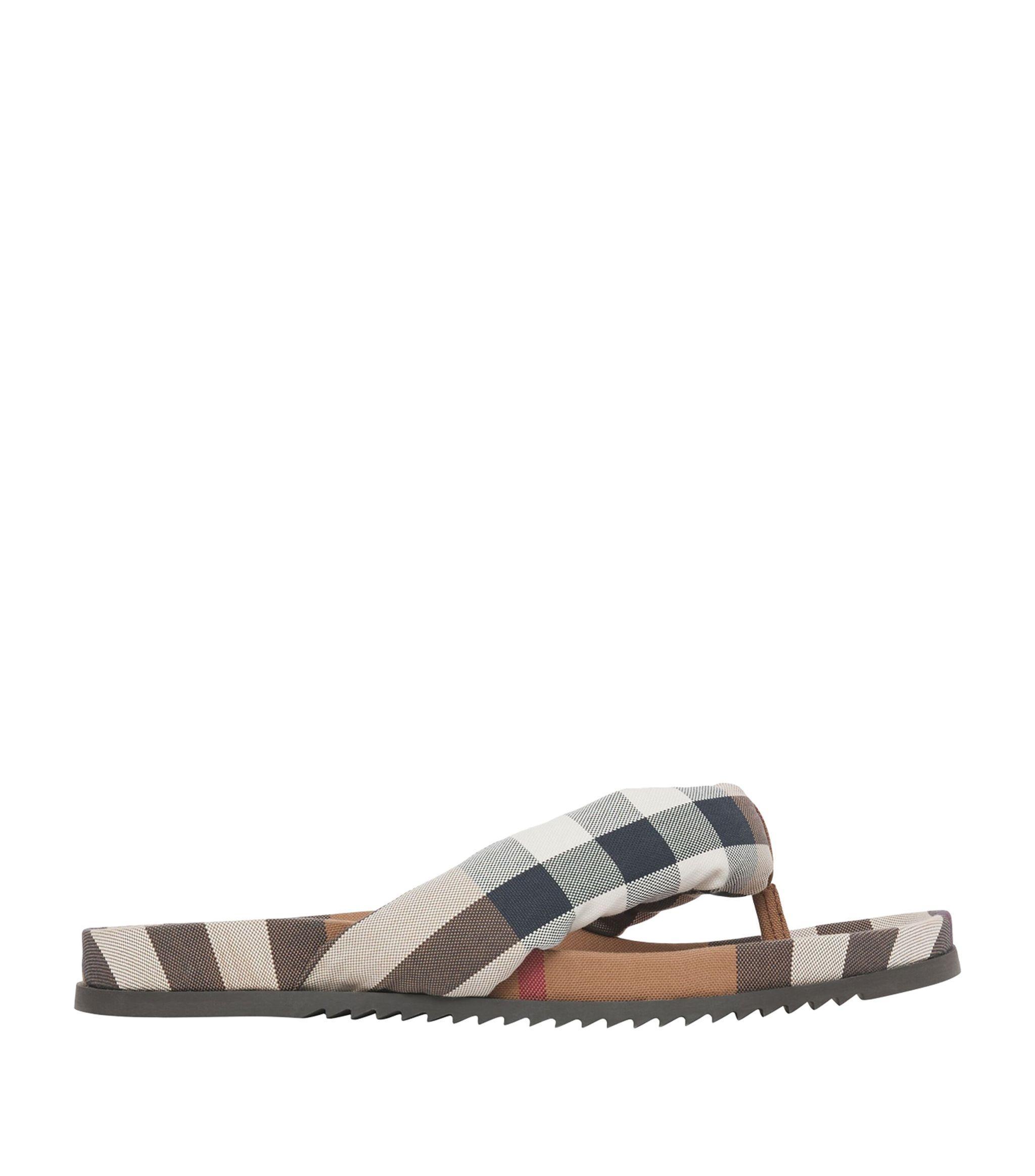 flip flops burberry