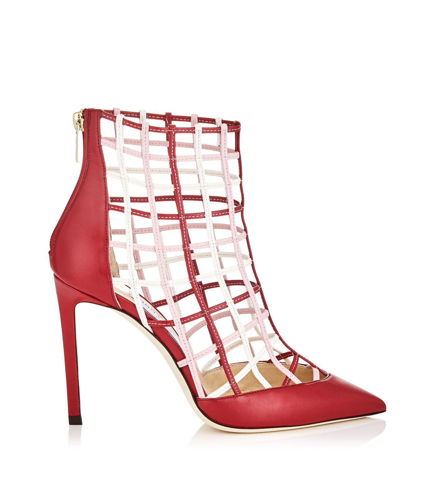 jimmy choo red boots