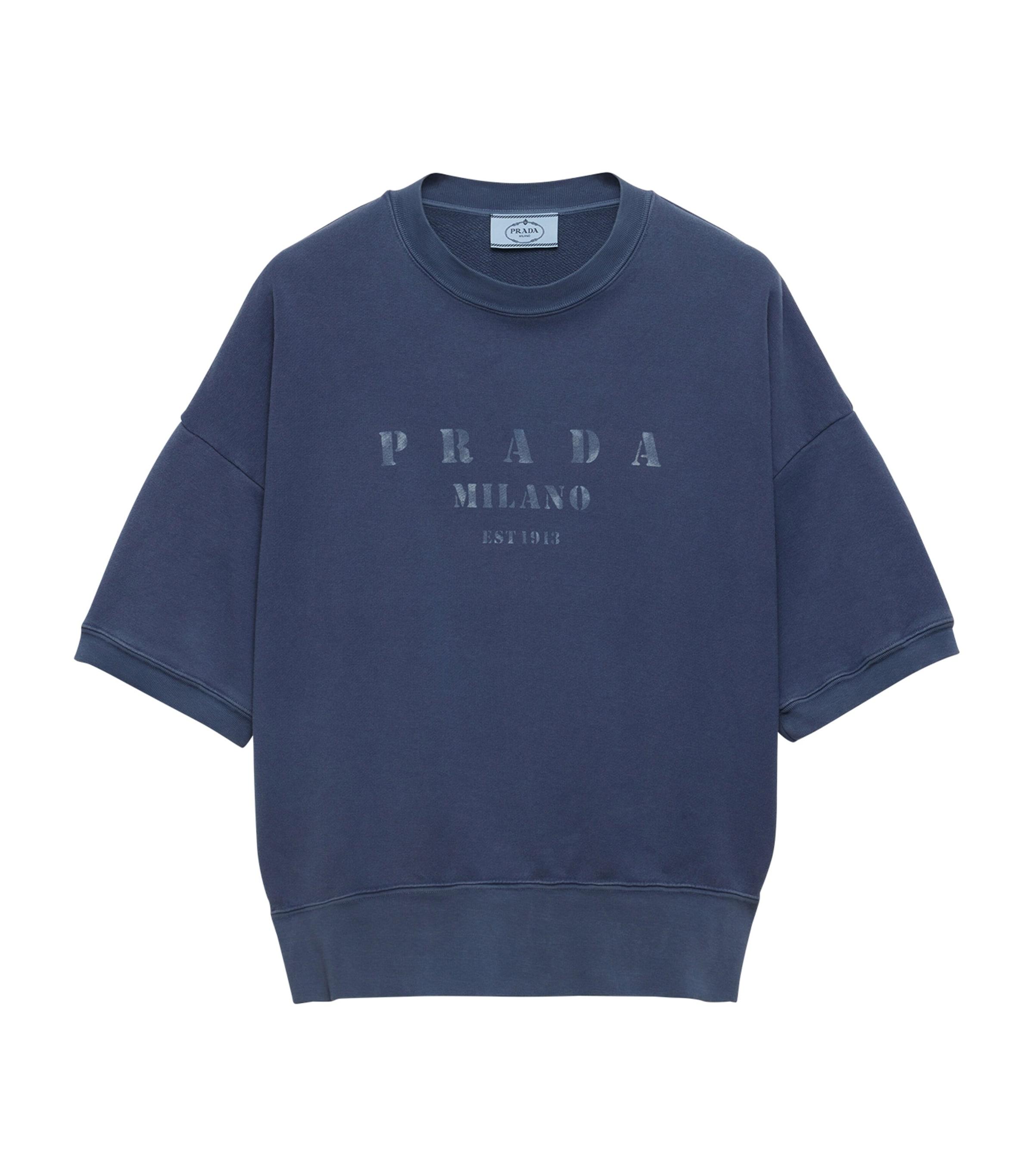 ワンピース PRADA Logo sweatshirt dress Prada Logo sweatshirt dress available on julian-fashion.com