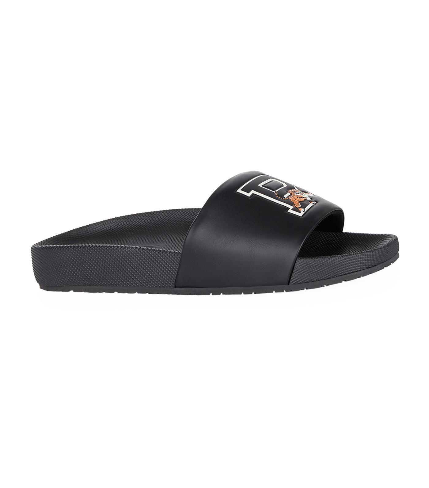 ralph lauren tiger slides