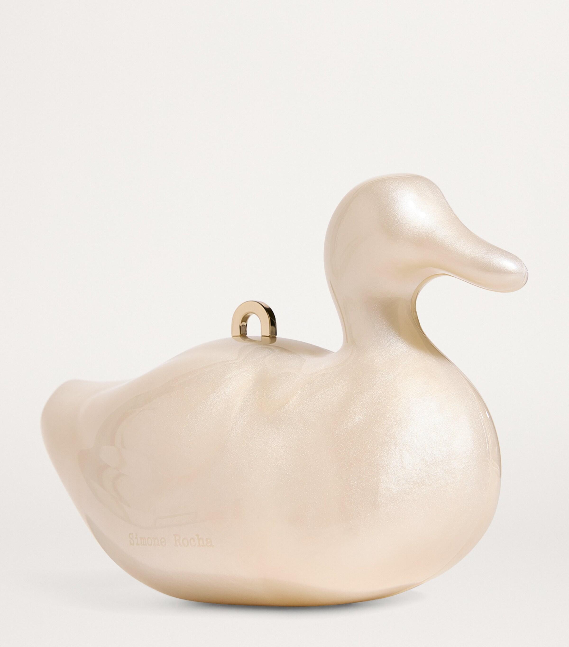 Simone Rocha Duck Clutch Bag in Natural | Lyst