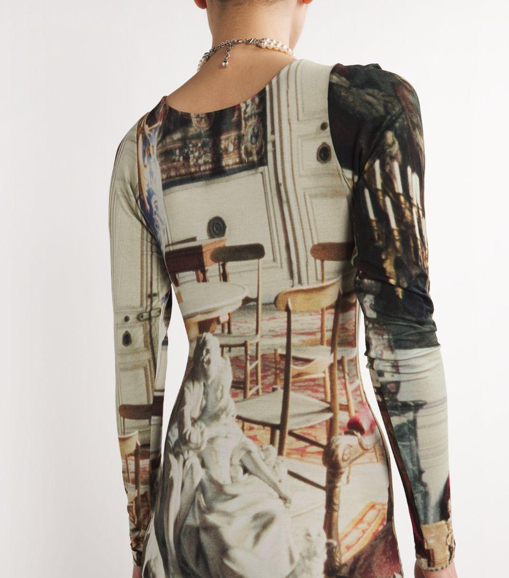 Vivienne Westwood Saloon Maxi Dress in Grey | Lyst Canada