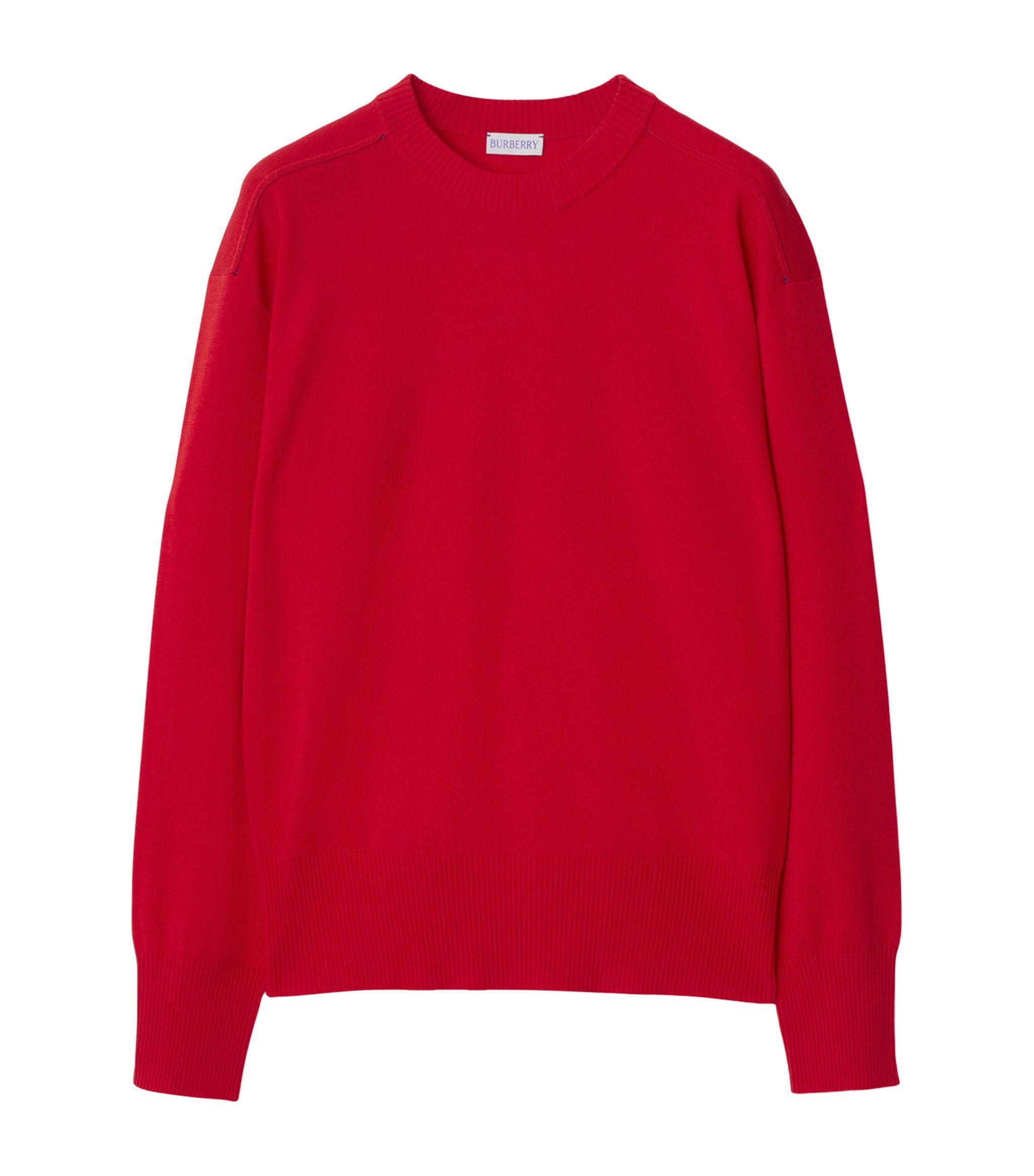 Burberry sweatshirt shop red