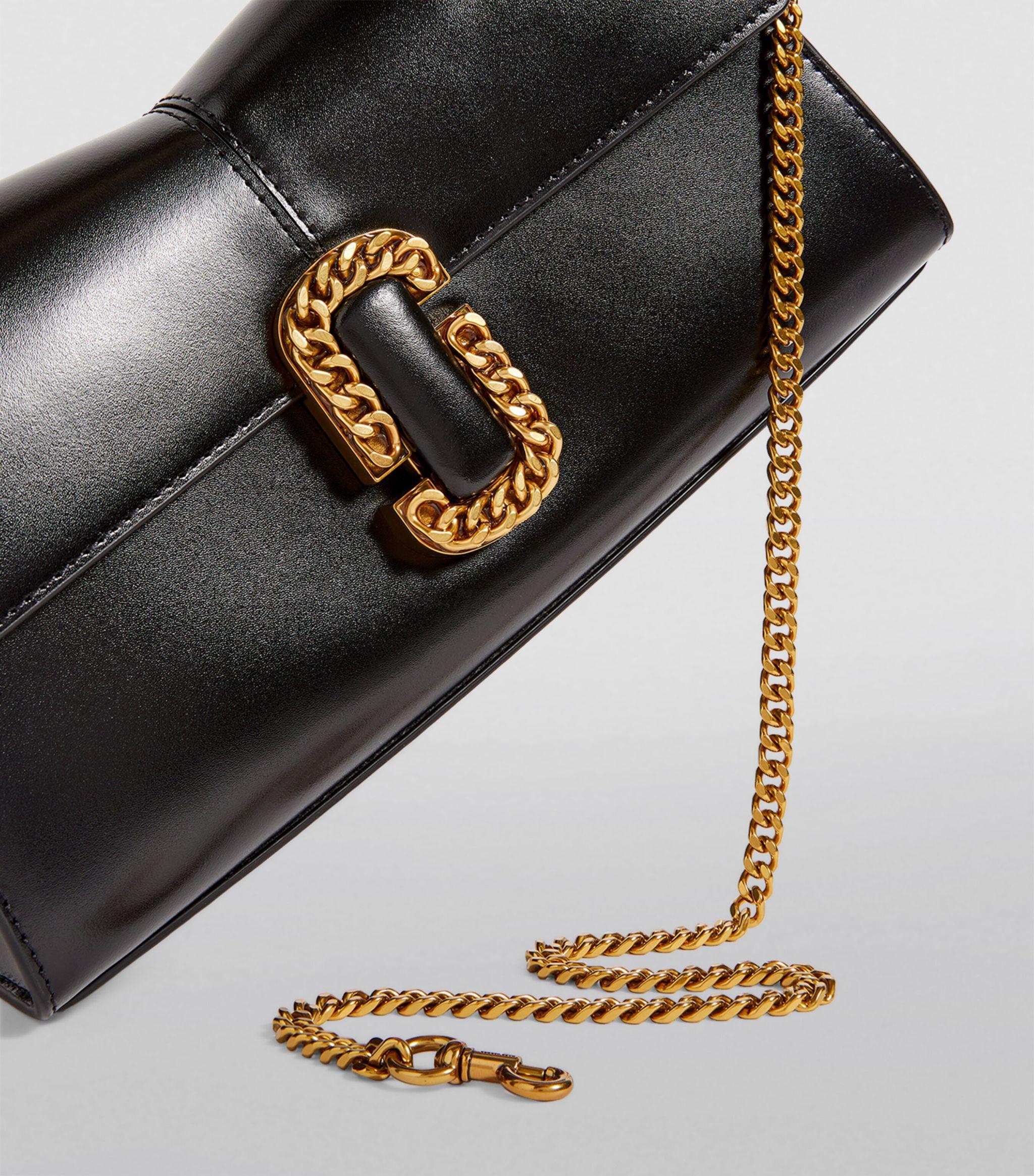 Marc Jacobs The The St Marc Clutch Bag in Black | Lyst