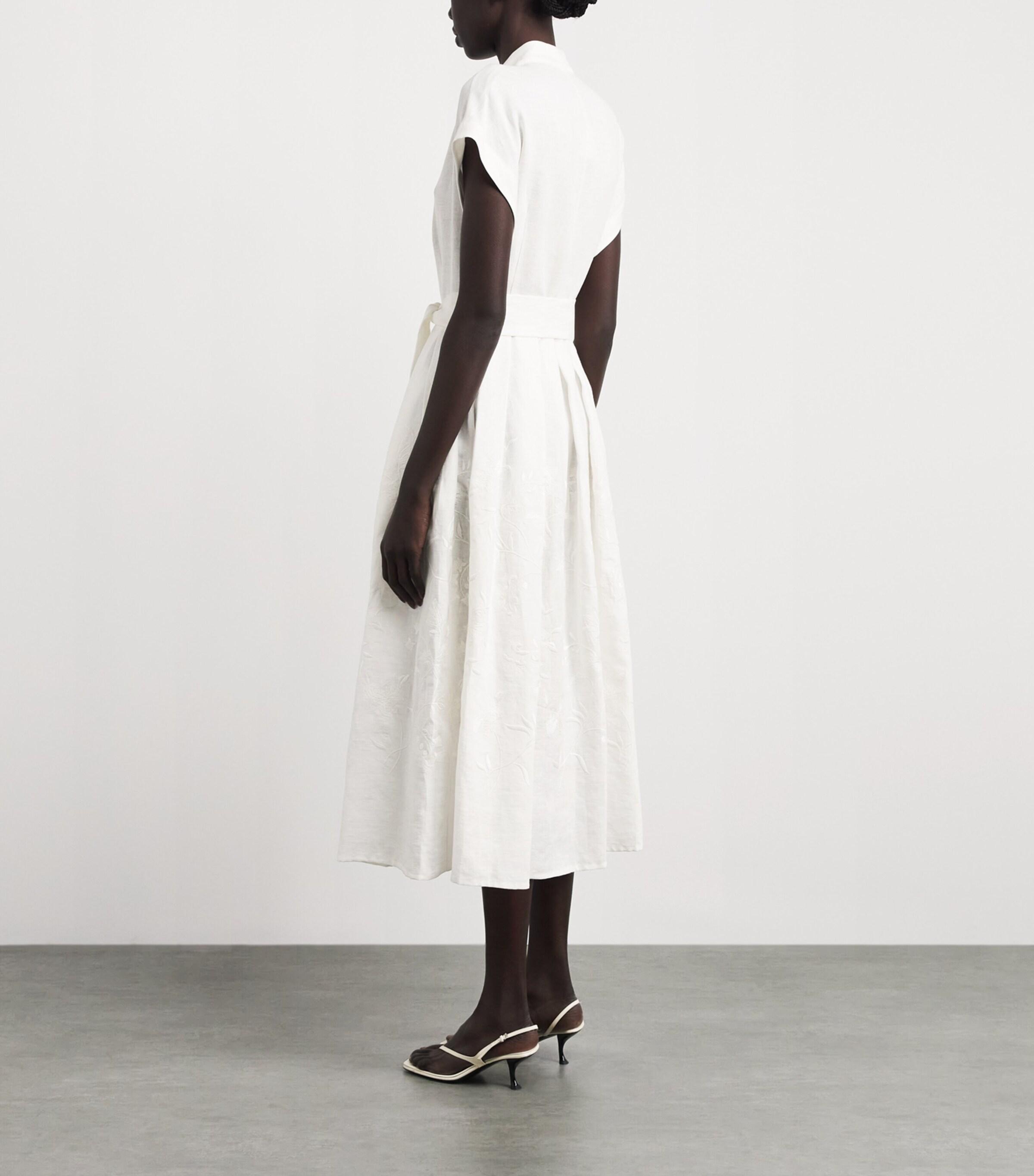 White Linen Shift Dresses for Women - Up to 72% off | Lyst UK