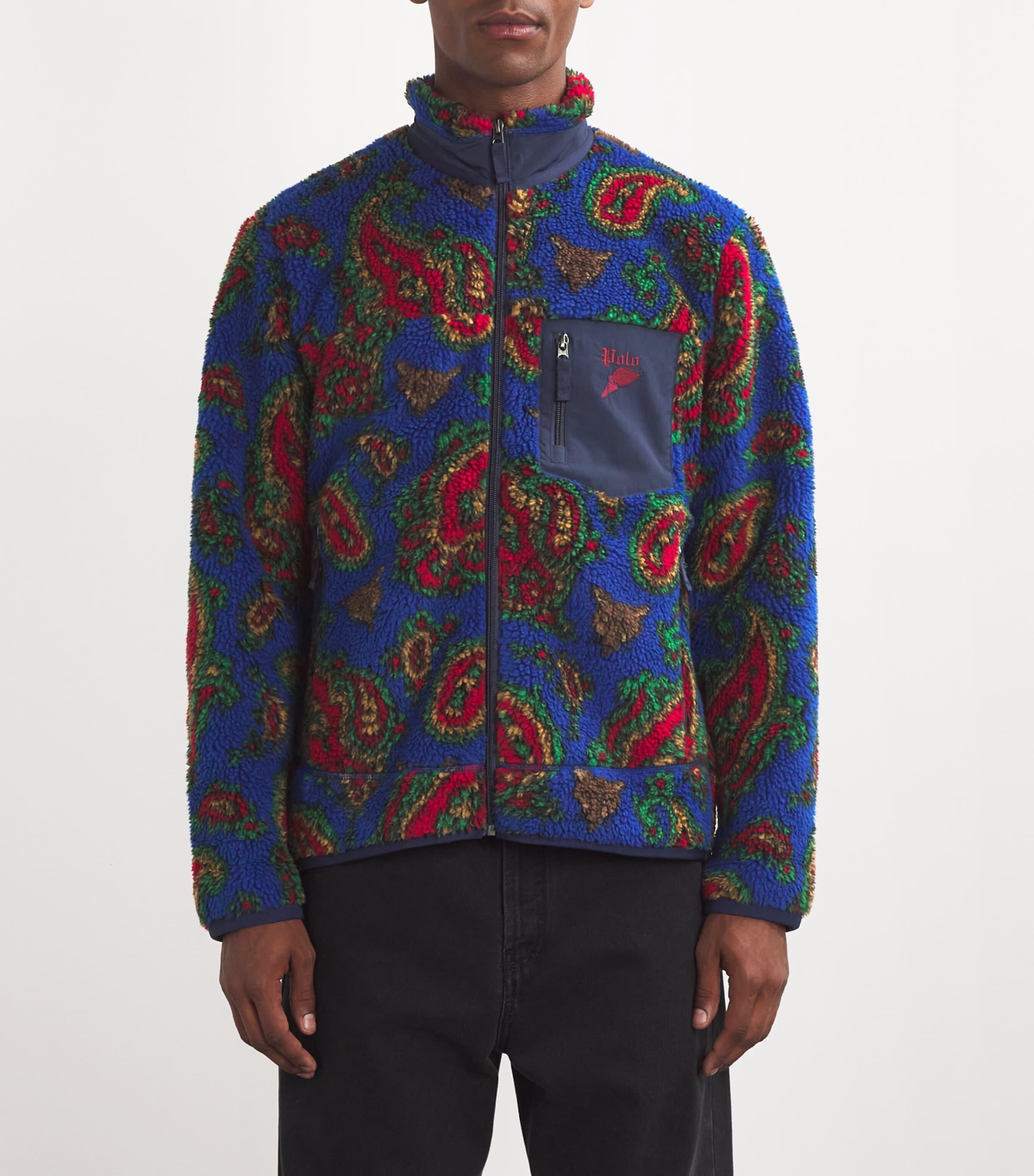 Knuth Marf paisley pattern fleece