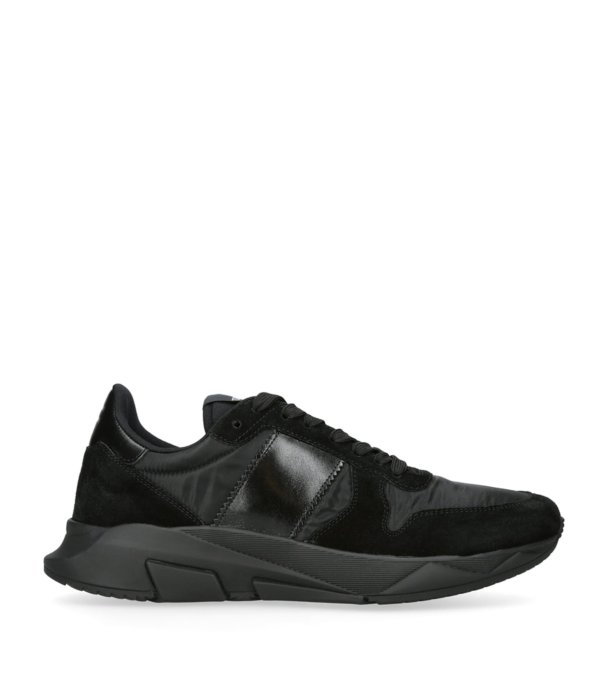 Tom Ford Leather Jagga Runner Sneakers in Black for Men Lyst UK