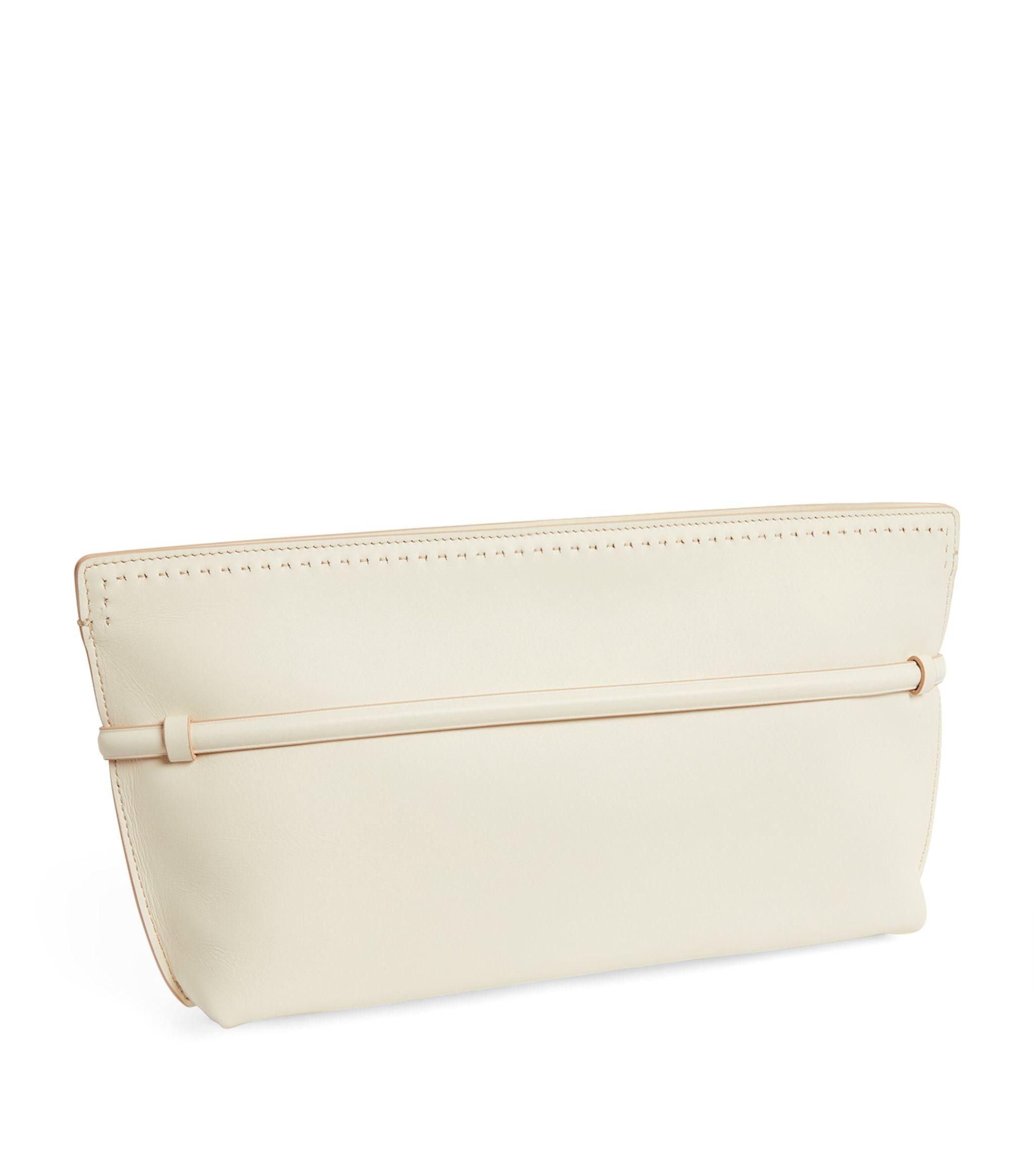 24SS新作【MAXMARA】Clutch Archetipo in pelle con dragonne ARCHETYPE LEATHER CLUTCH WITH DRAGONNES – CB Bottazzo