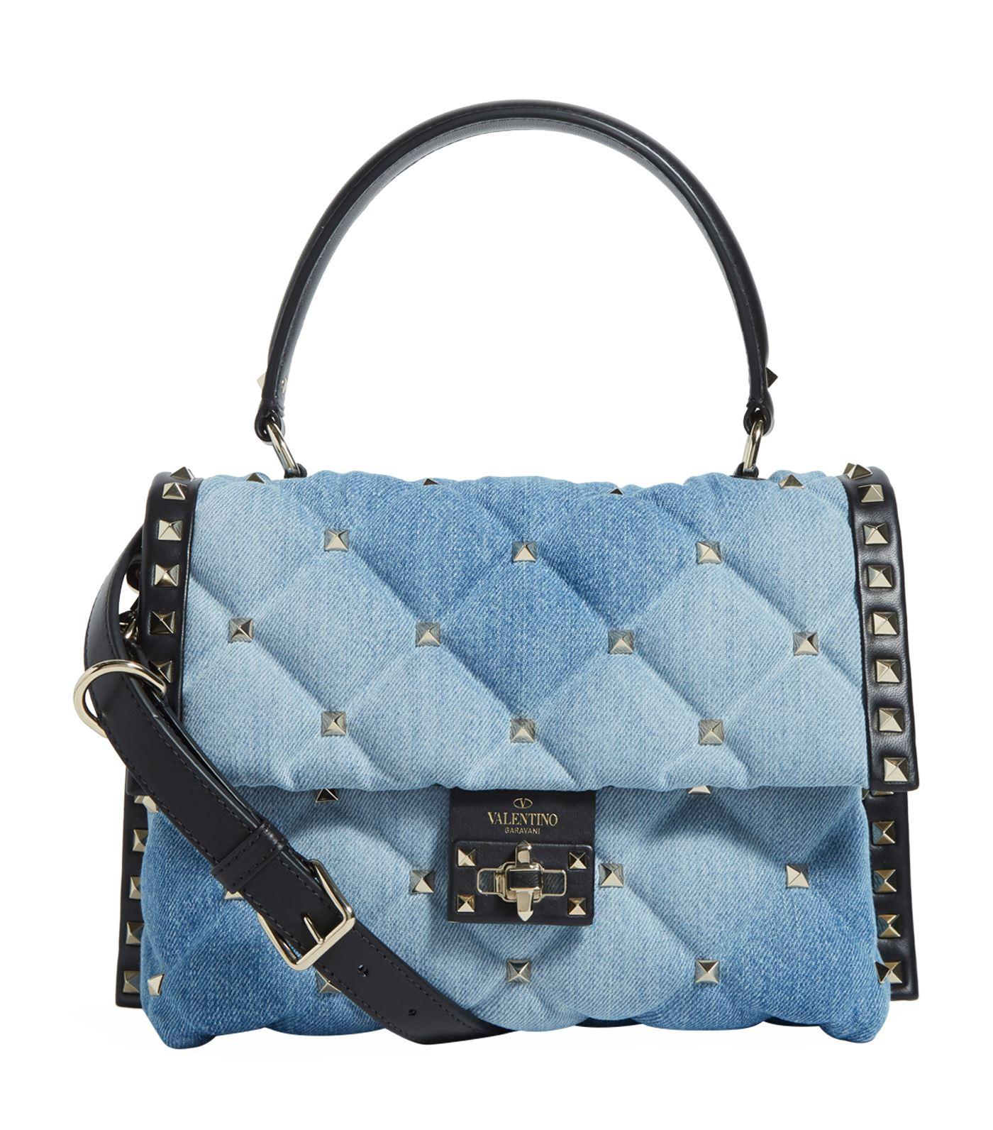 valentino denim backpack