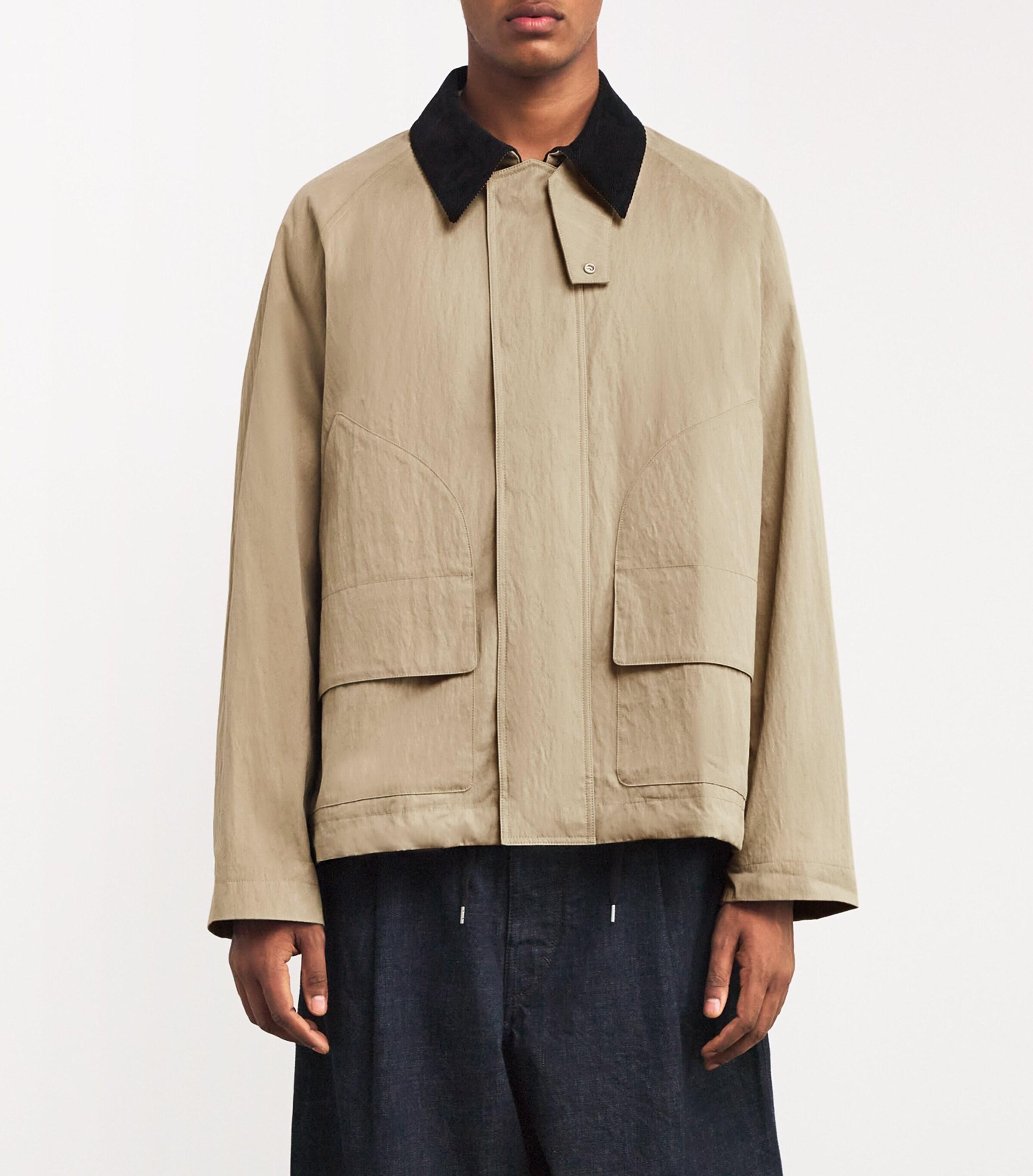 ジャケット・アウター TOWA ORGANIC COTTON JACKET IN PARCEL Studio Nicholson Organic Cotton Towa Jacket in Natural for