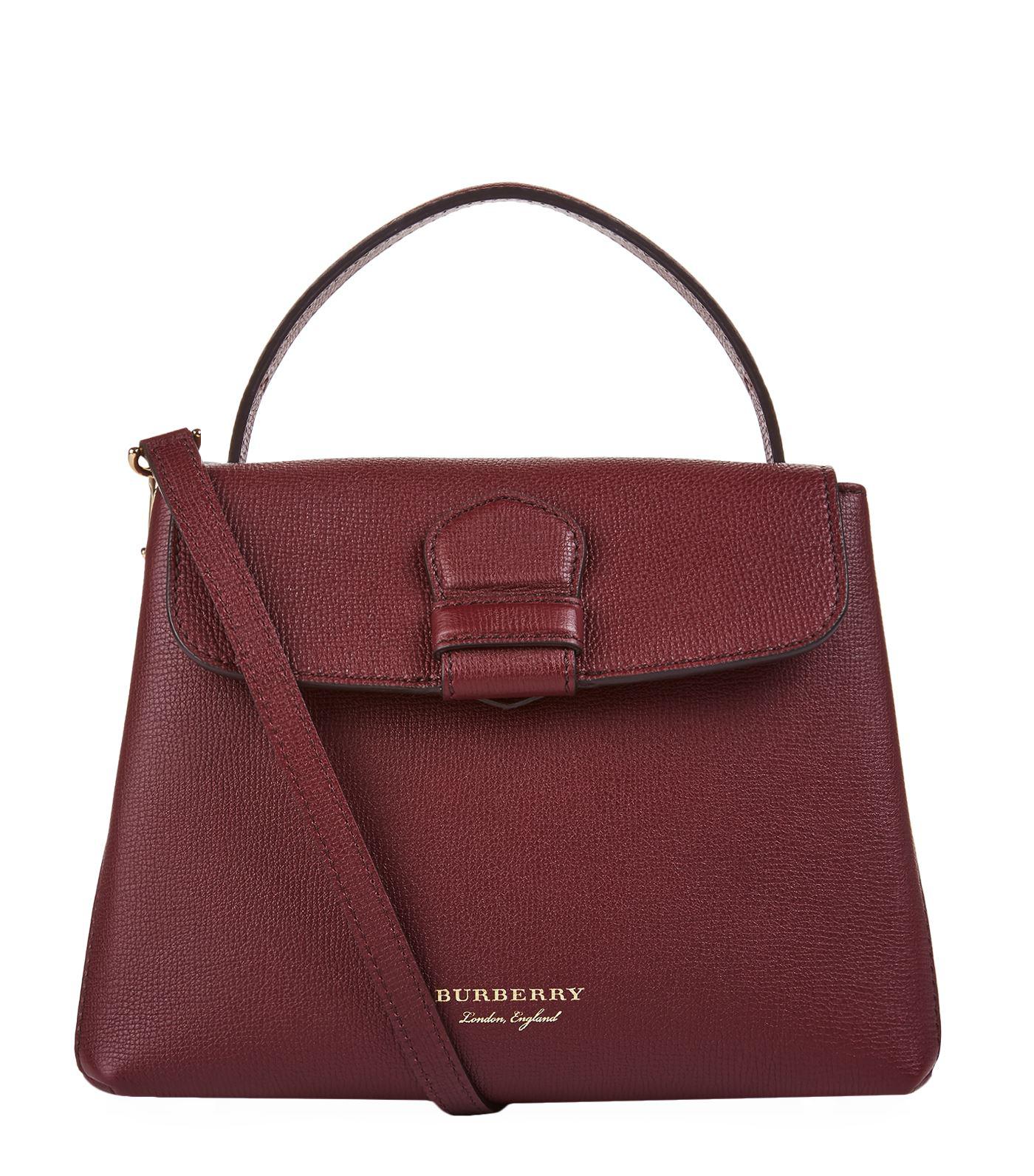 Burberry Leather Small Camberley Tote 