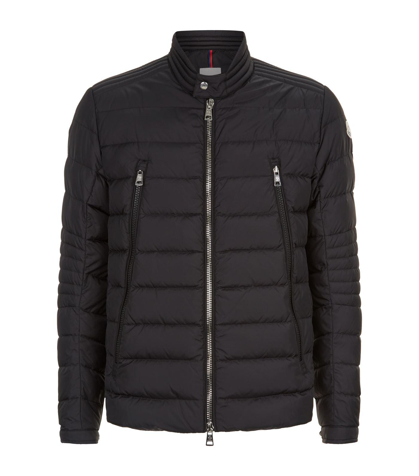 Moncler Amiot Down-flled Quilted Jacket in Black for Men - Lyst