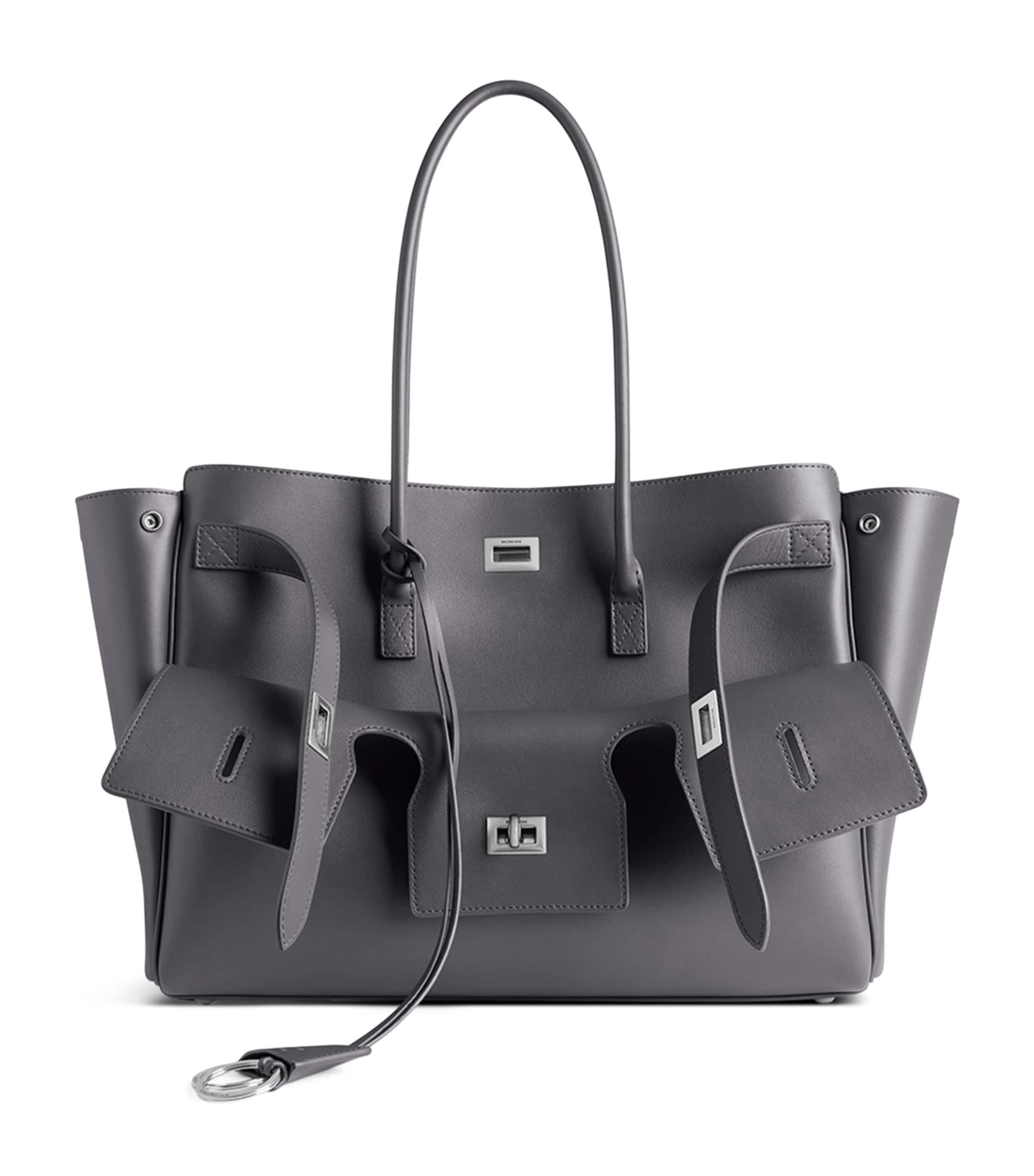【BALENCIAGA】Carry All Bel Air Medium Handbag カーキ Medium-8357322ABP83503_F.jpg?v=1