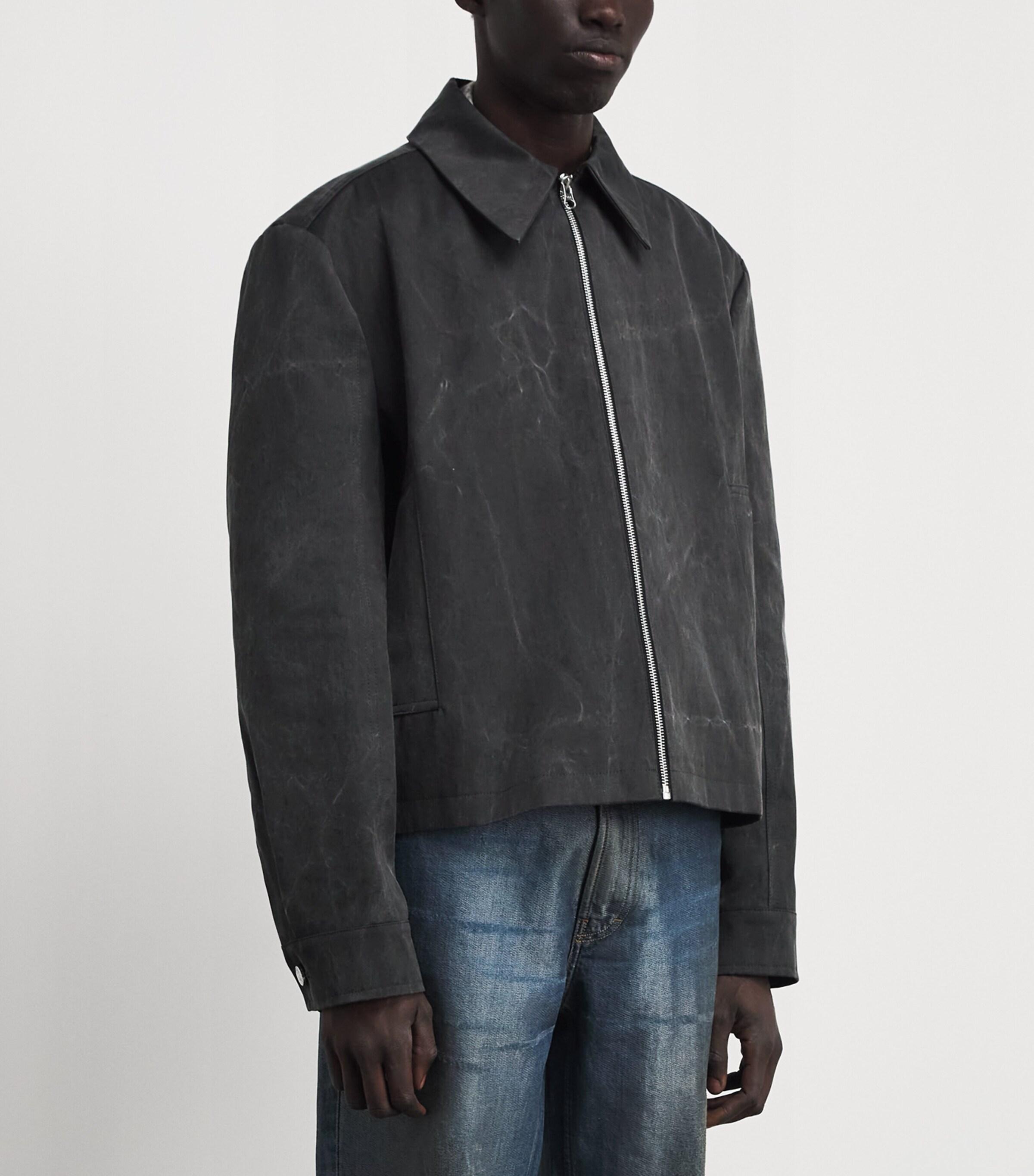 26SS Séfr Tazio Jacket コットンブルゾン グレー XS Séfr Cotton Tazio Jacket in Black for Men | Lyst