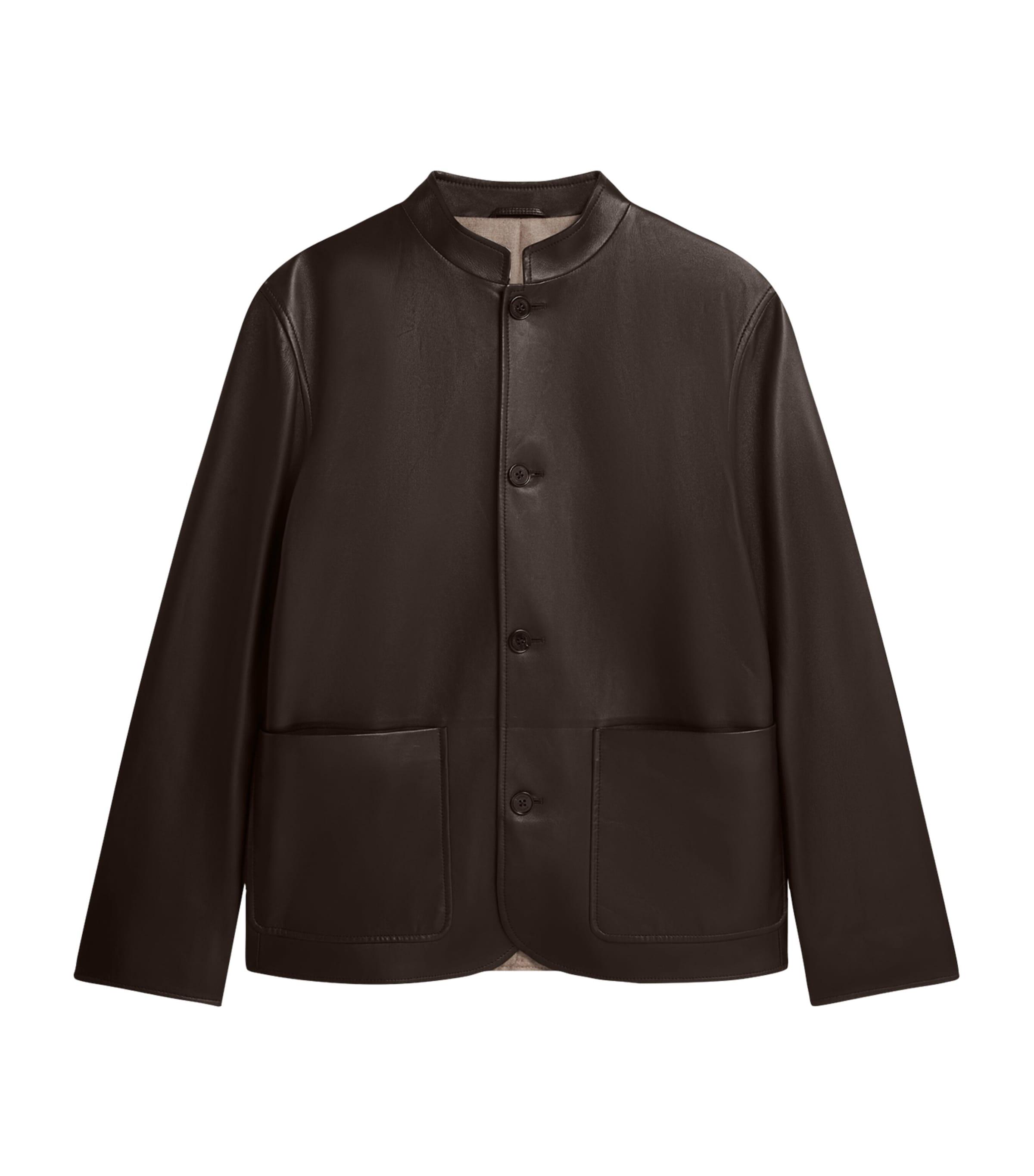 Men's dunhill Leather jackets from $5,315 | Lyst