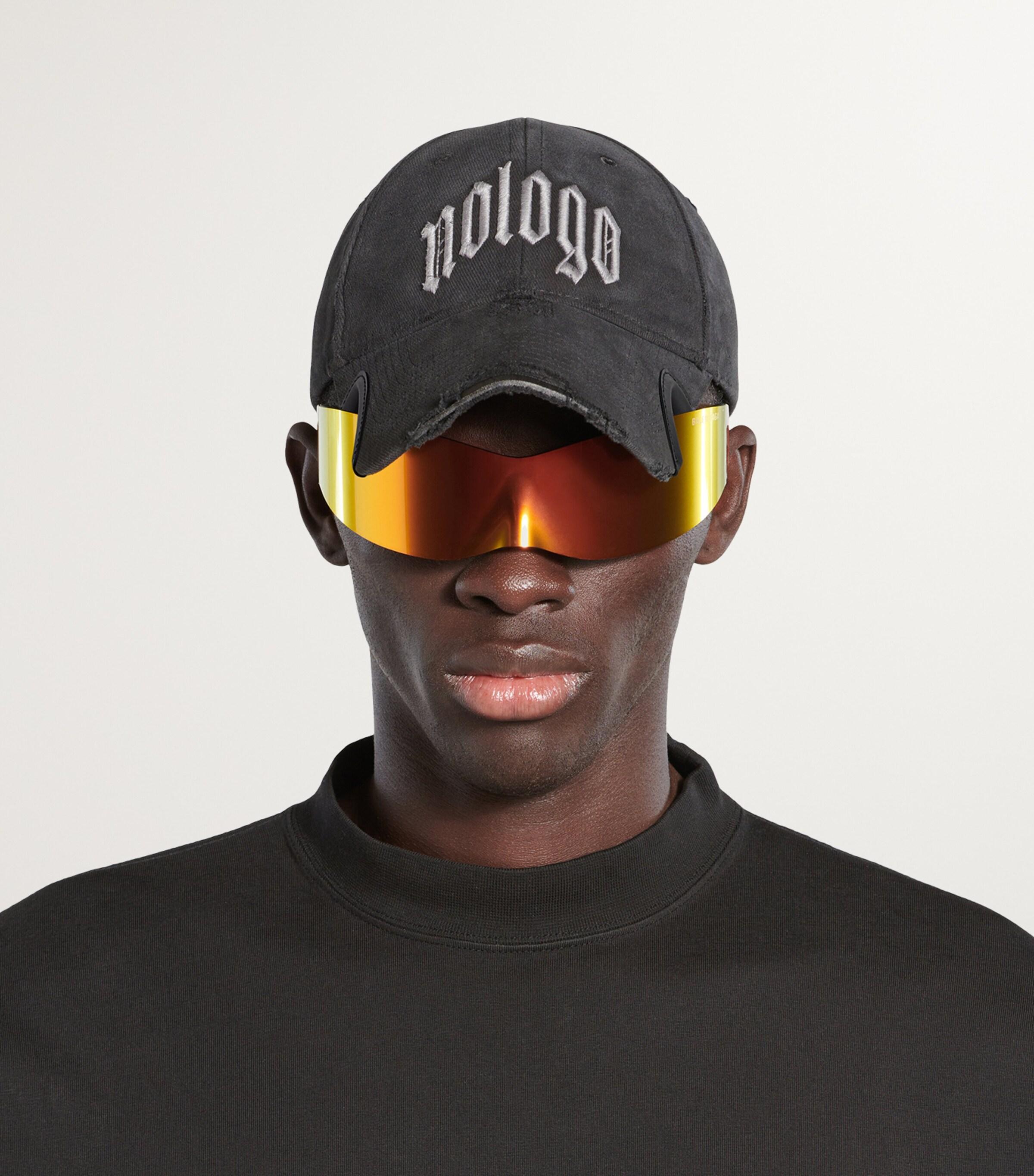 Balenciaga Cotton Nologo Baseball Cap in Black for Men | Lyst