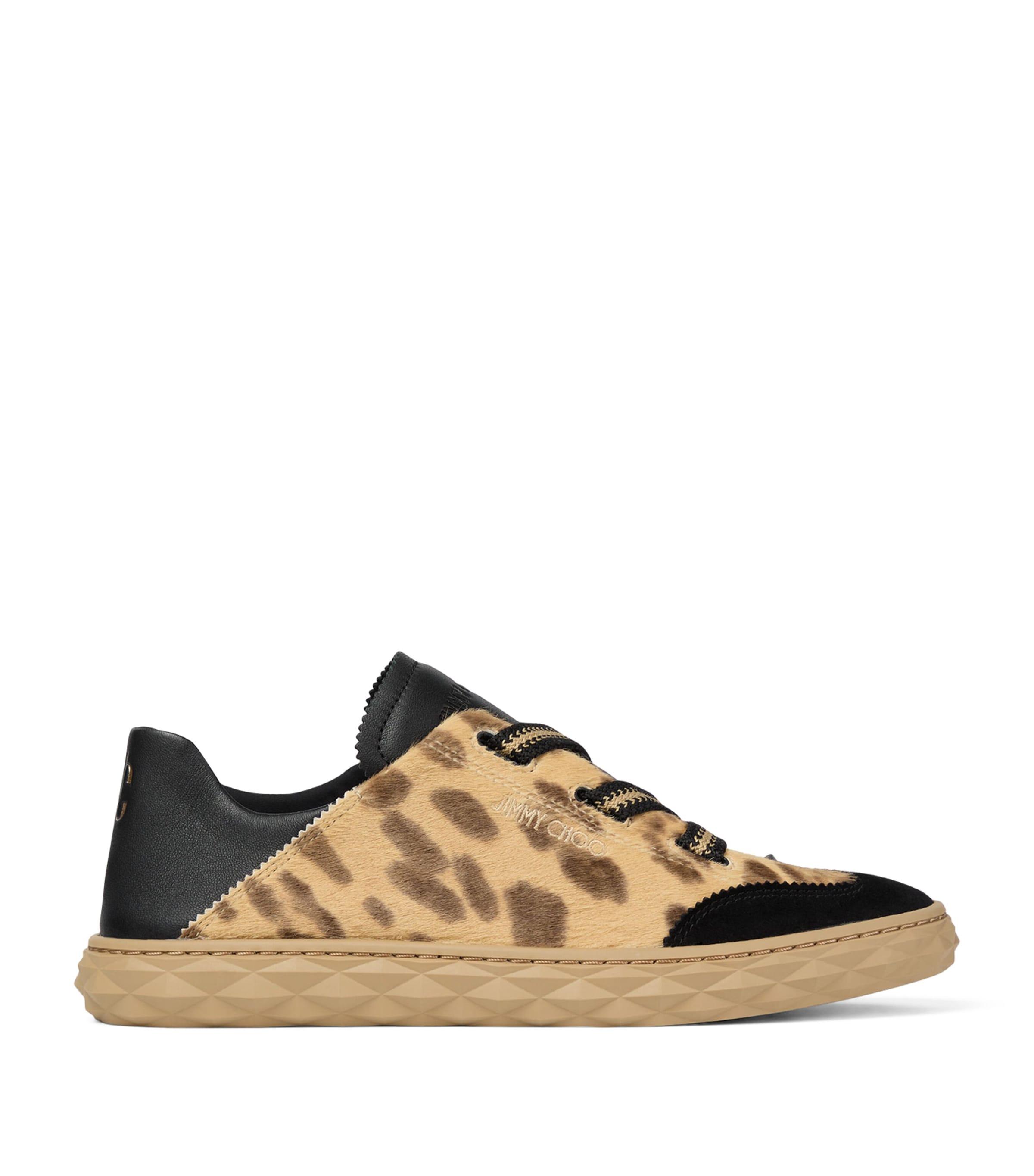 Jimmy Choo Diamond Sneakers in Brown Lyst UK