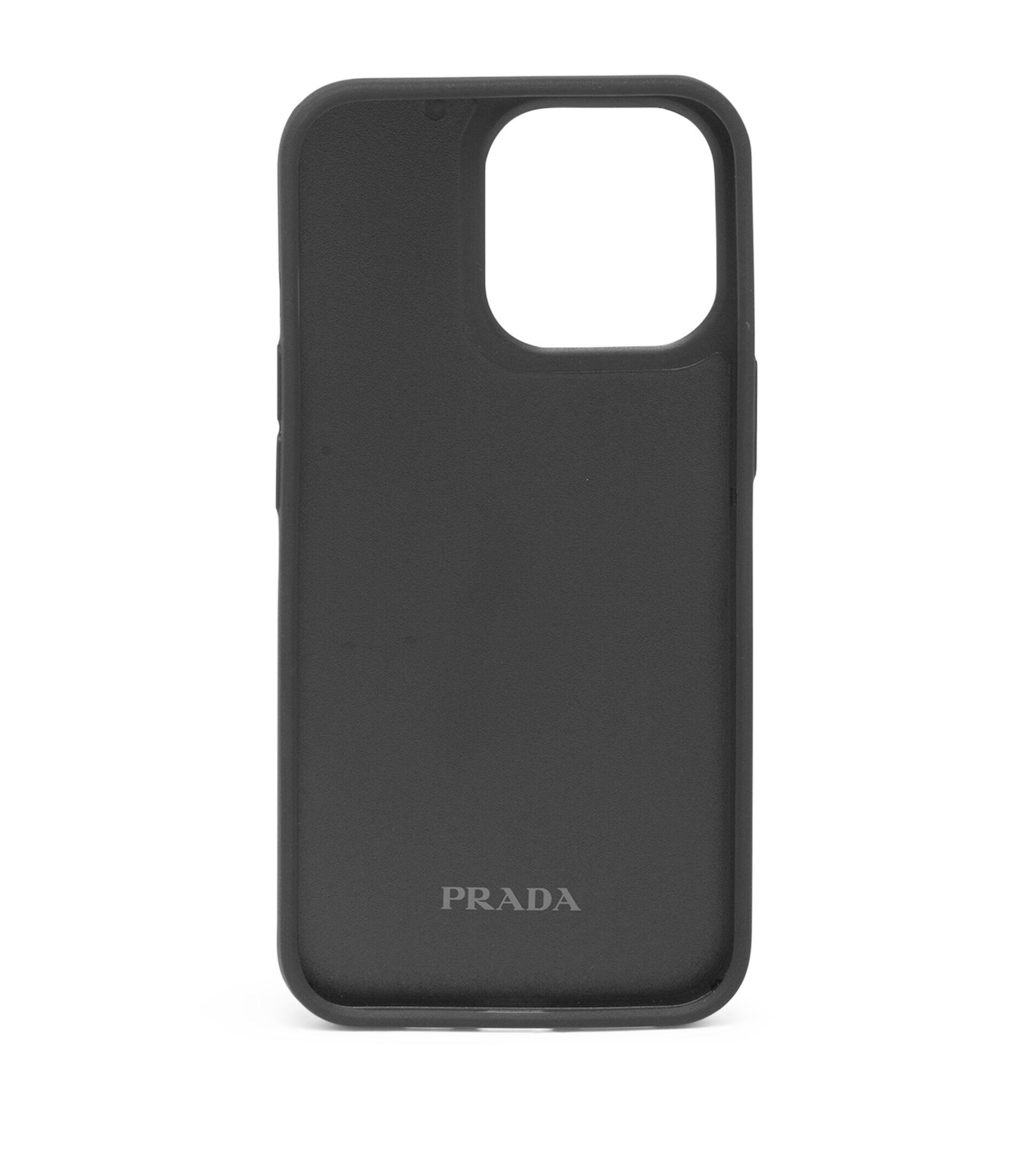 Prada Crystal-embellished Iphone 13 Pro Case in Black | Lyst UK Prada Crystal-embellished Iphone 13 Pro Case in Black | Lyst UK