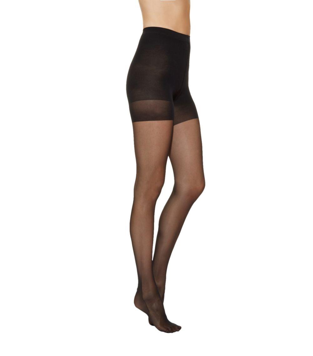 Wolford Cotton Synergy Black 20 Denier Control Tights - Save 17% - Lyst