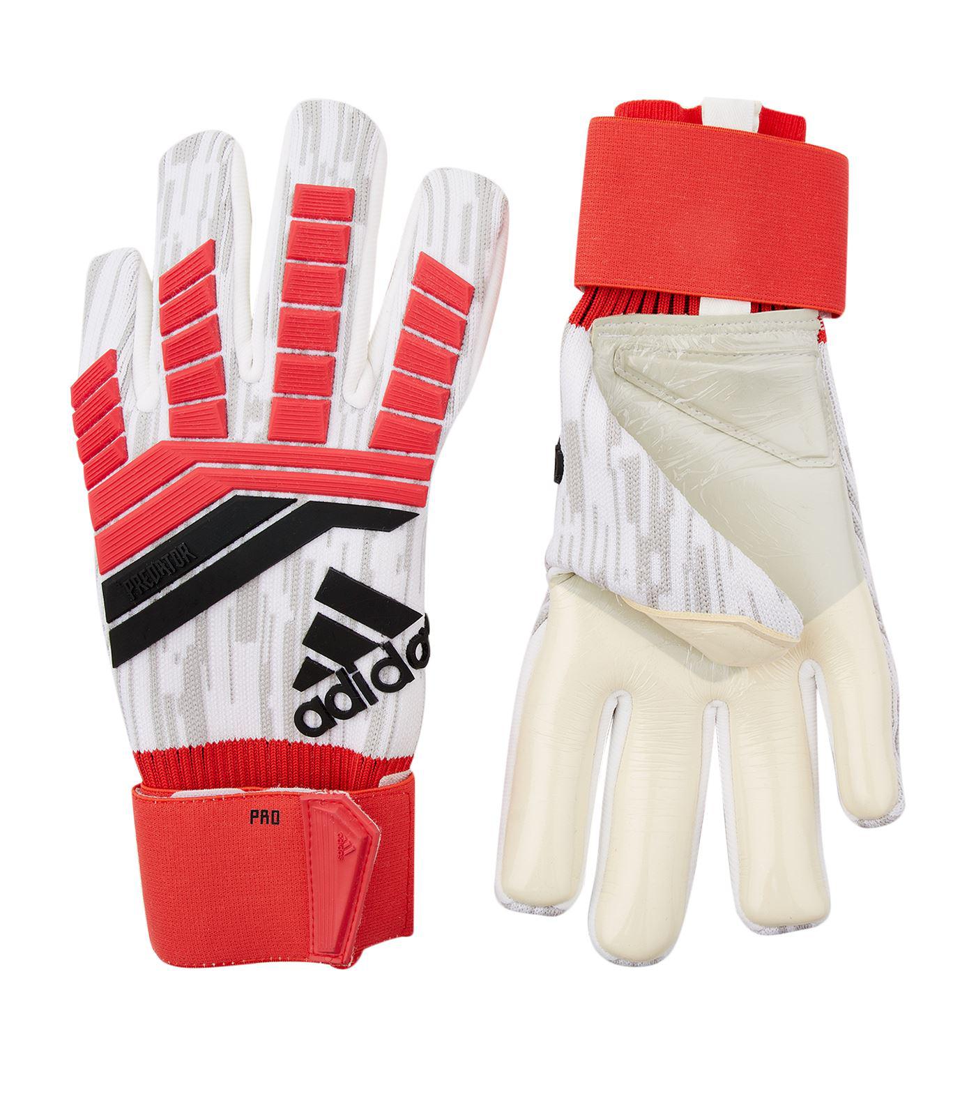 orange adidas football gloves