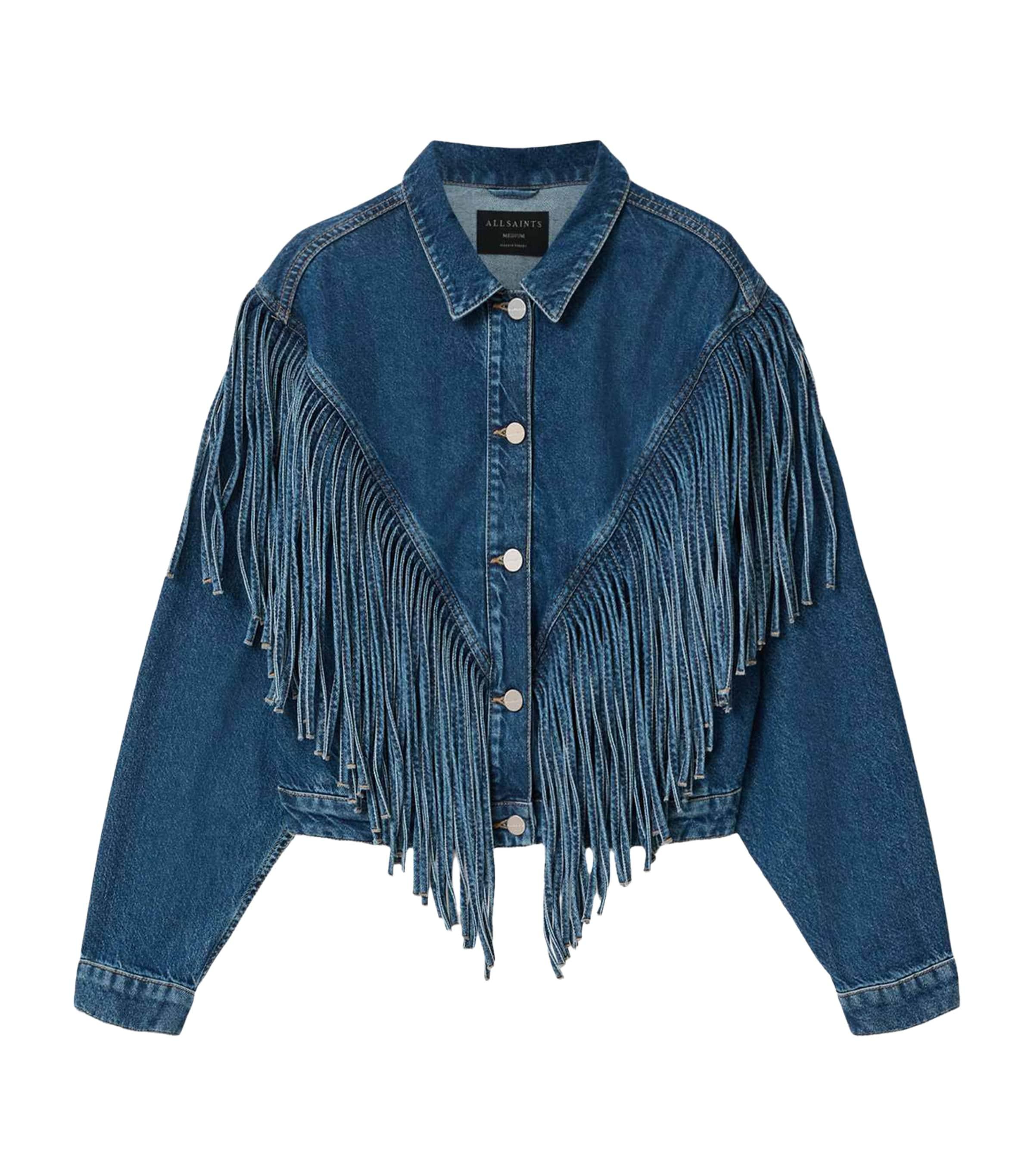 ALLSAINTS】destroy 羊革 DENIM JACKET Inveroy Denim Jacket Washed 