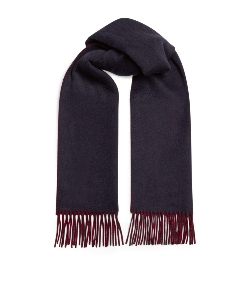 Johnstons Cashmere Scarf in Blue for Men - Lyst