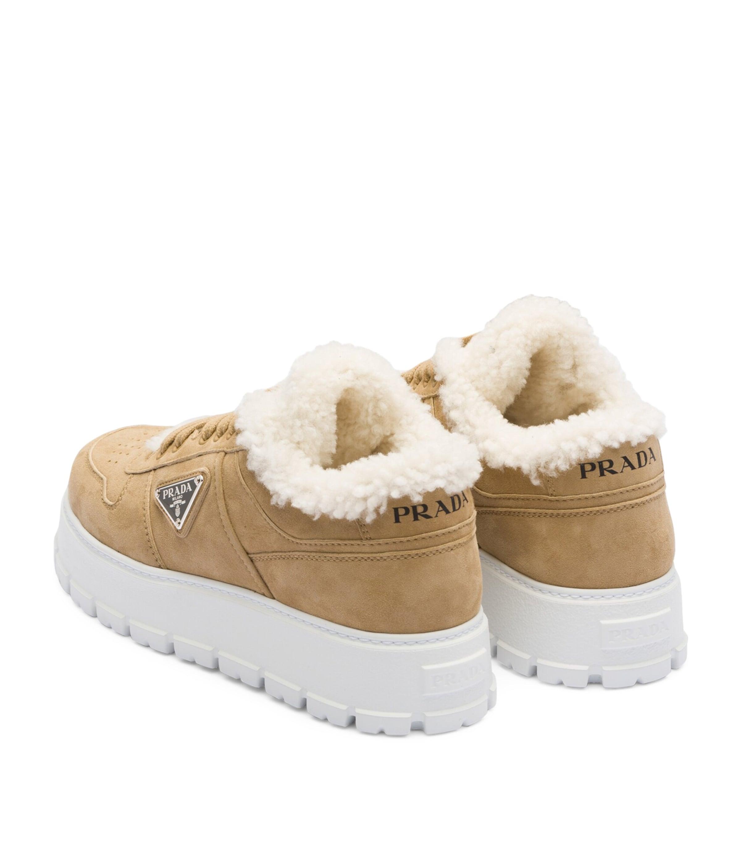 Prada fur shoes 2025