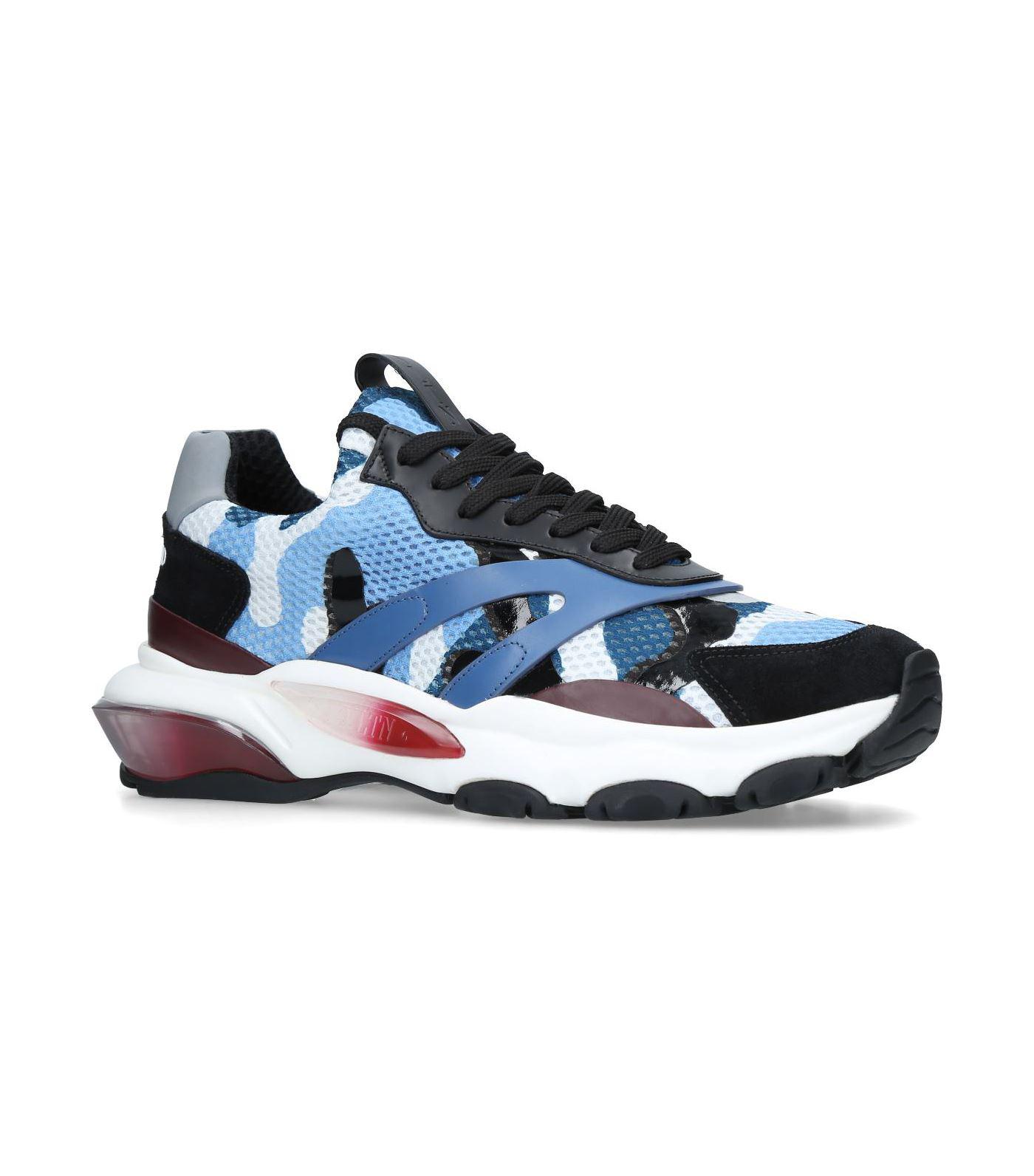 Valentino Leather Camouflage Bounce 