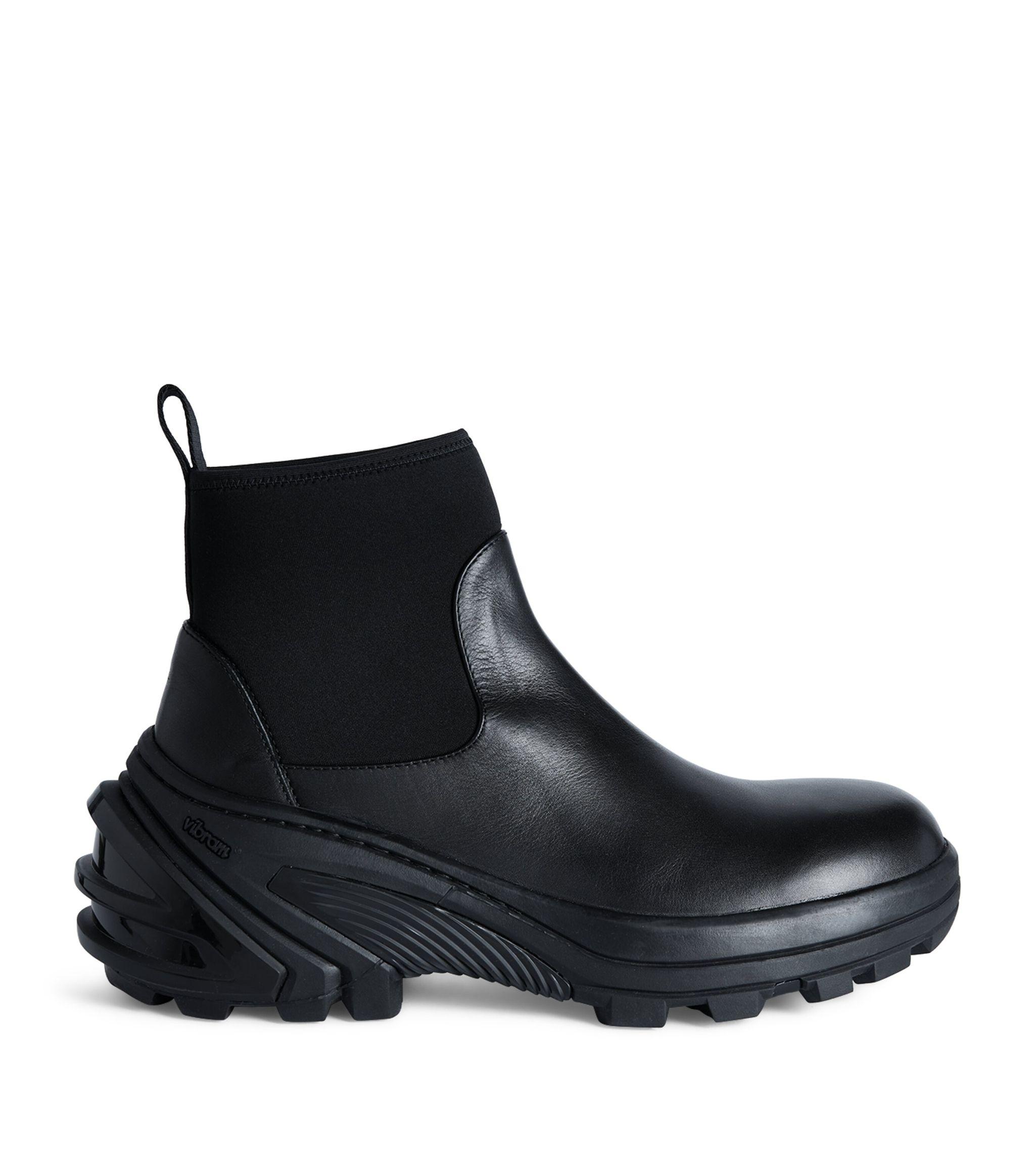 1017 ALYX 9SM Leather Chelsea Boots With Removable Sole in Black for ...