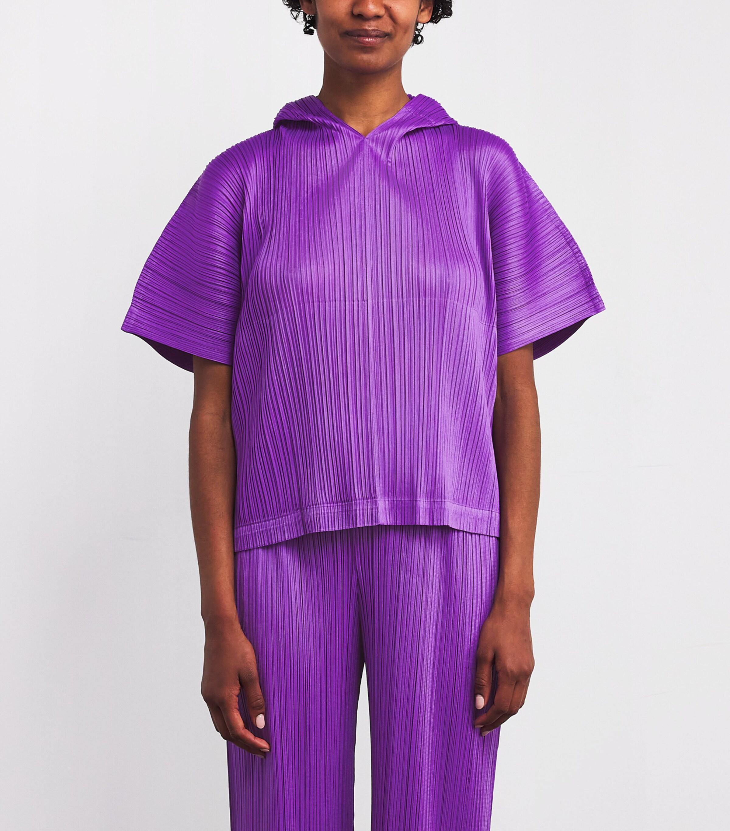 Pleats Please Issey Miyake Monthly Colors August Top in Purple | Lyst