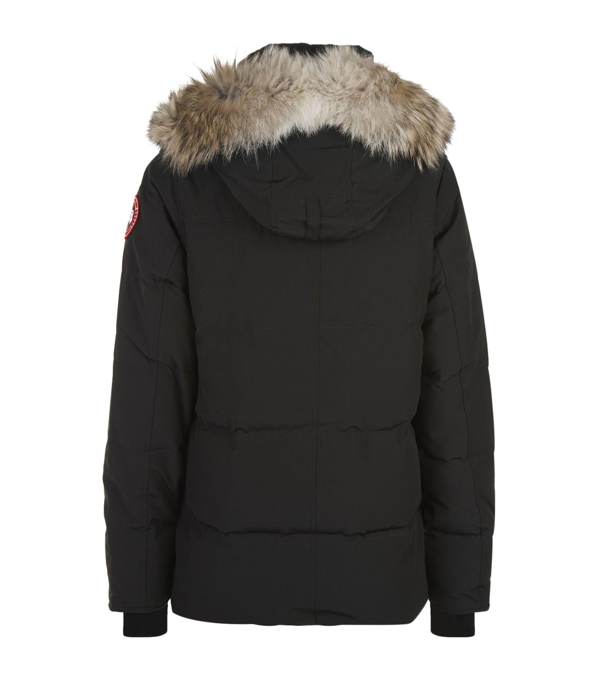 Canada Goose Wyndham Down Parka in Black for Men | Lyst UK