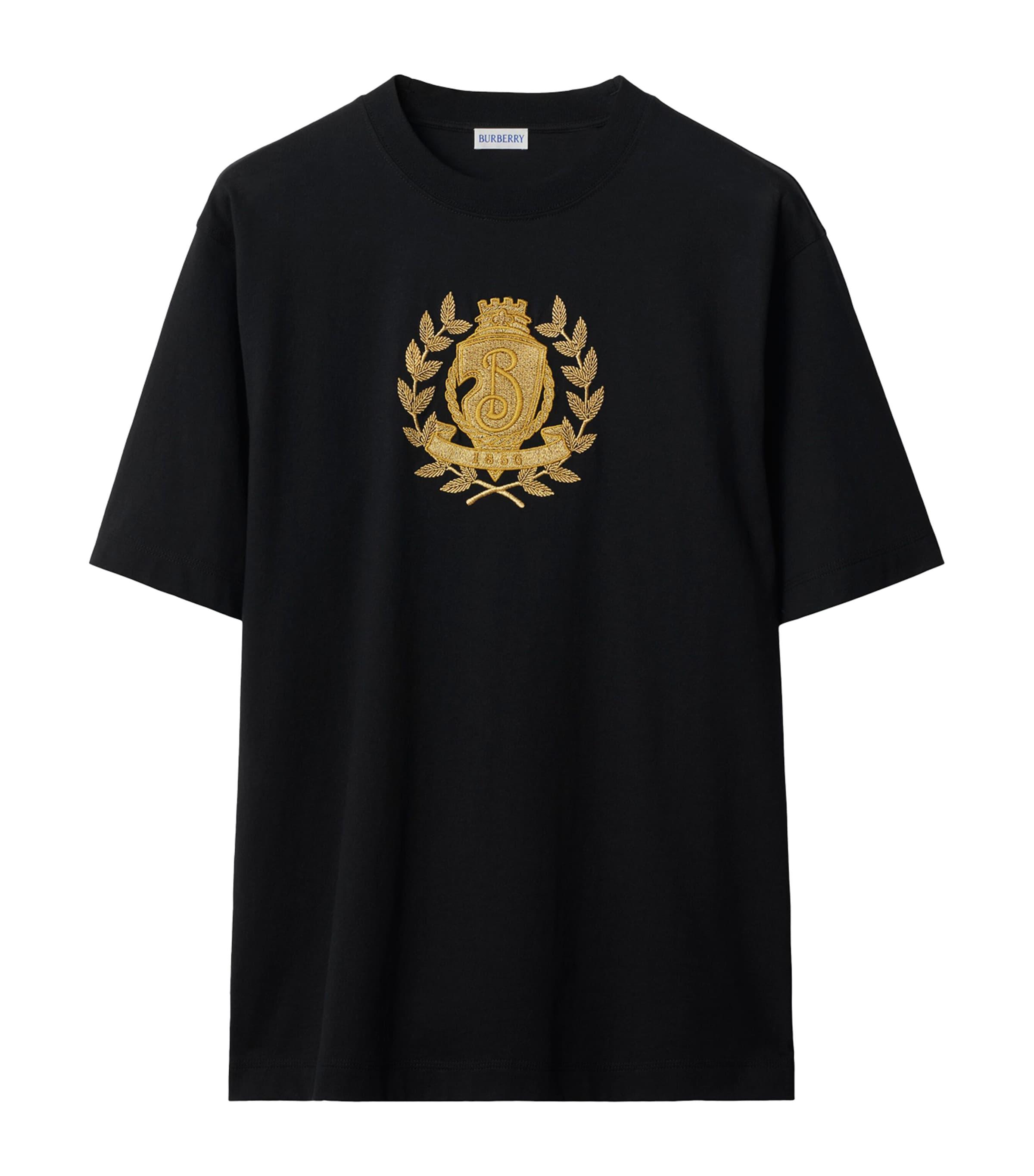 BURBERRY LOGO PRINT SHORT SLEEVE T SHIRT 半袖Tシャツ Burberry logo-print Cotton T-shirt | White | FARFETCH