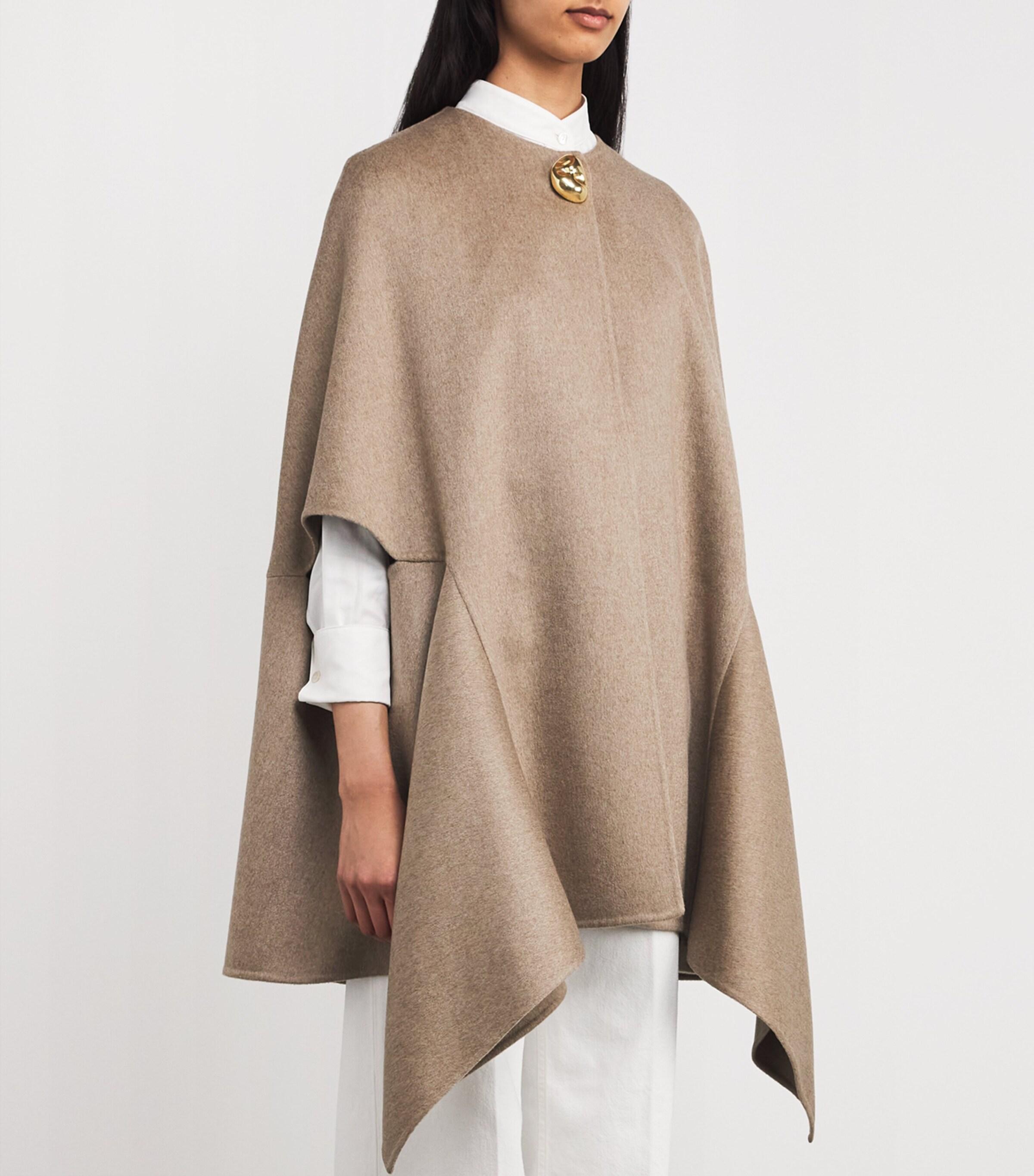 ポンチョ・ケープ FABIANA FILIPPI Women Capes SAD275A006L402 VRU Silver Fabiana Filippi Capes for Women | Online Sale up to 80% off