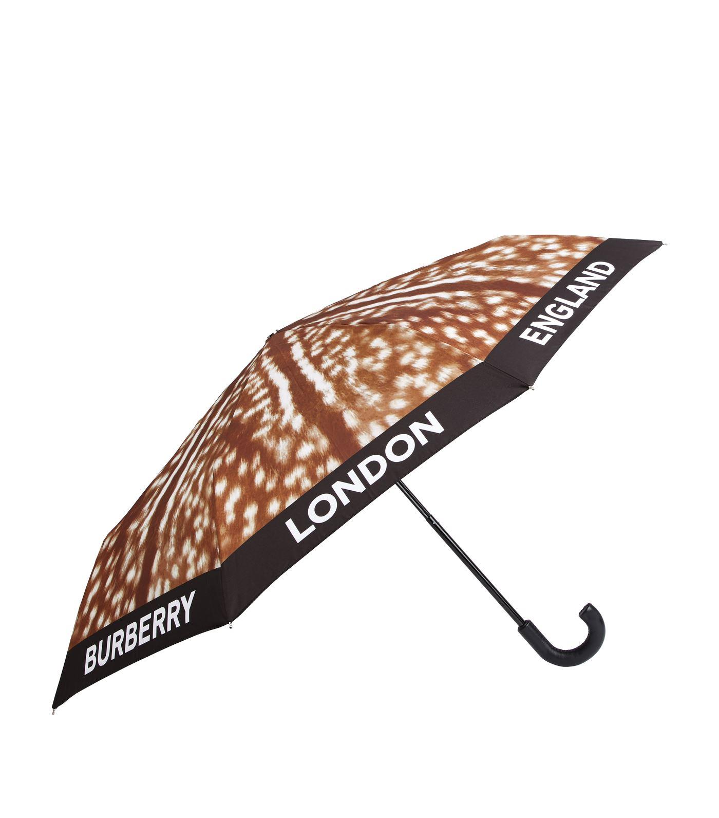 burberry nubuck ostrich handle umbrella