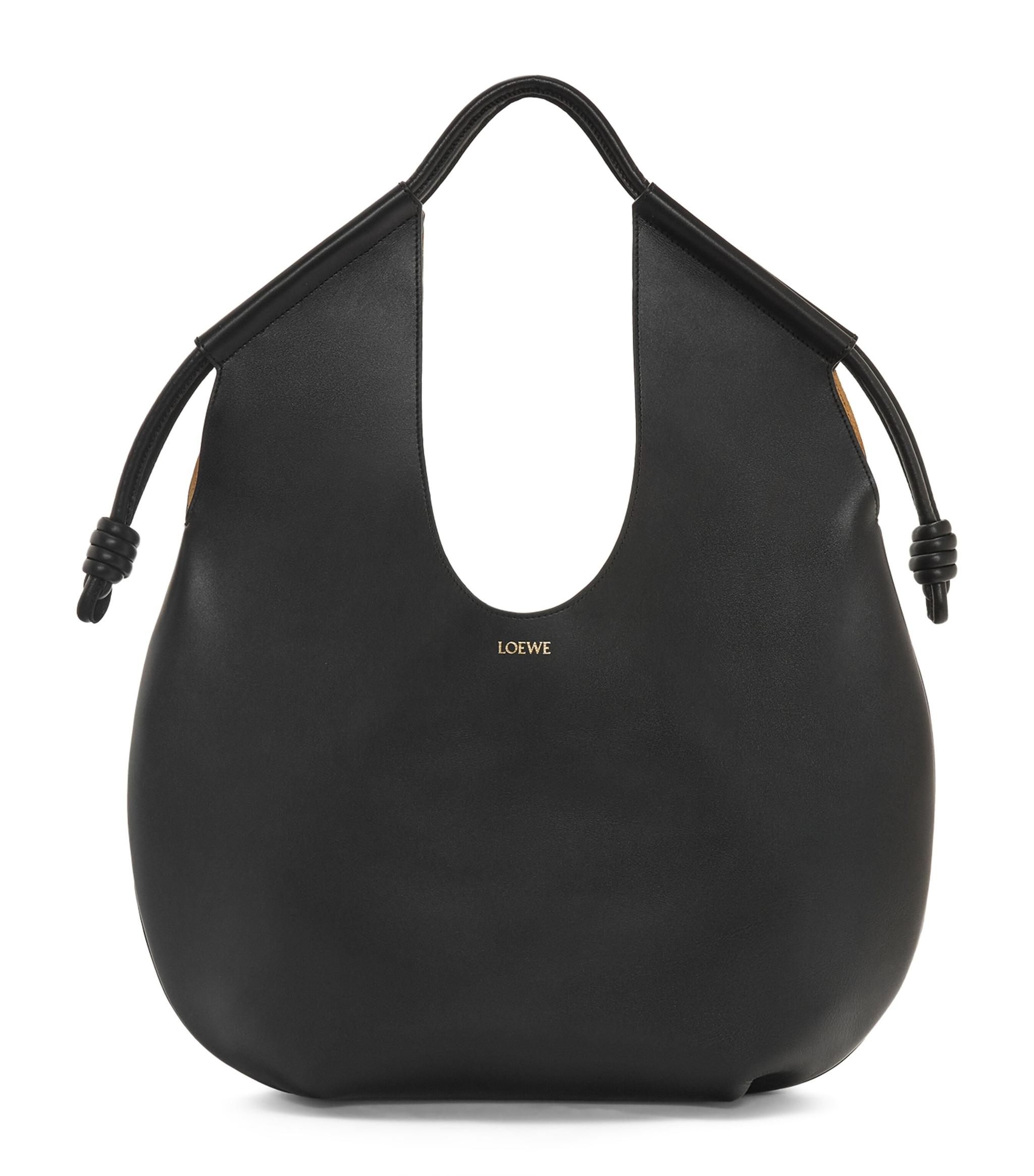 Loewe Leather Paseo Tote Bag in Black Lyst