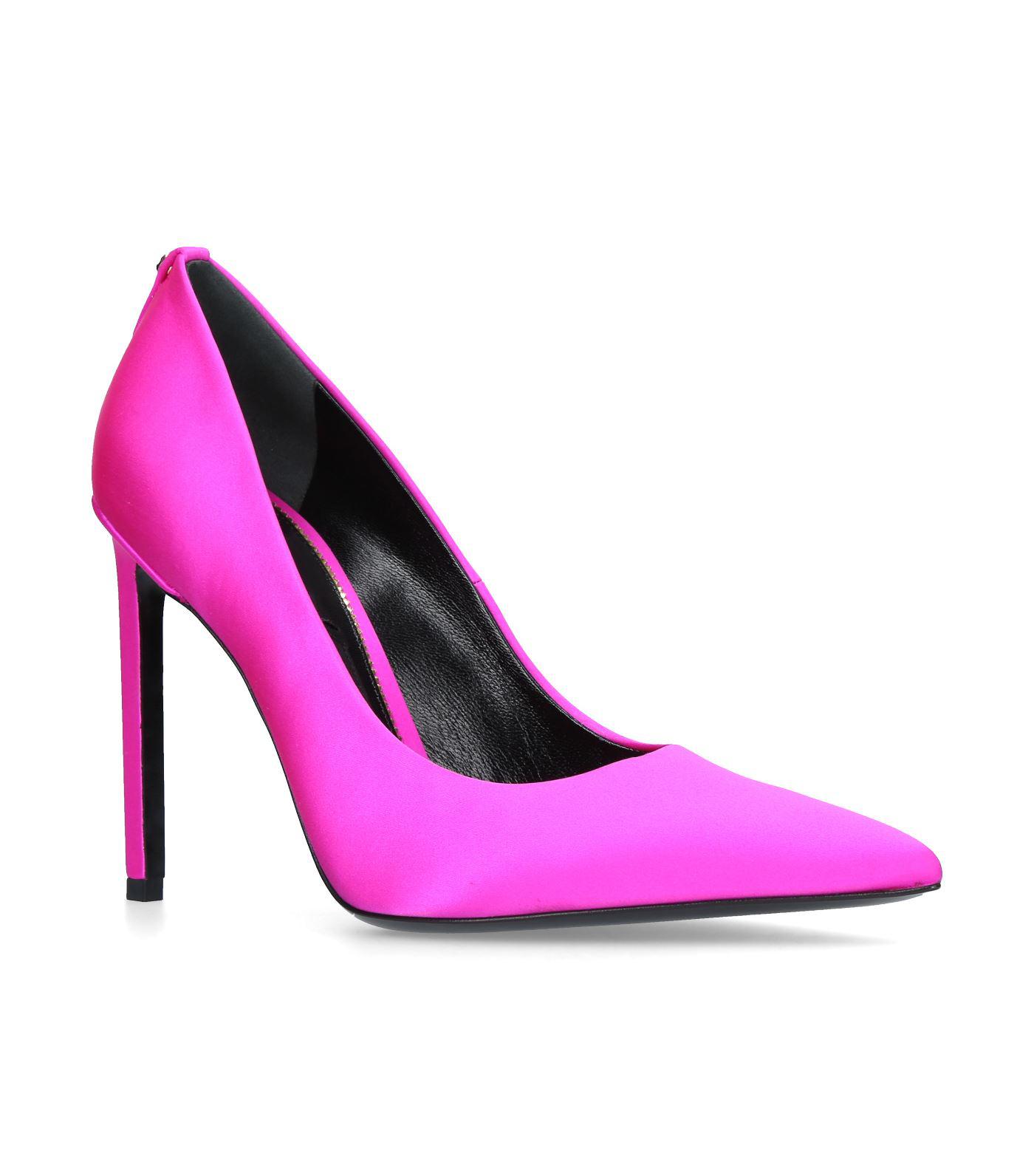 Tom Ford Satin Pumps in Pink | Lyst